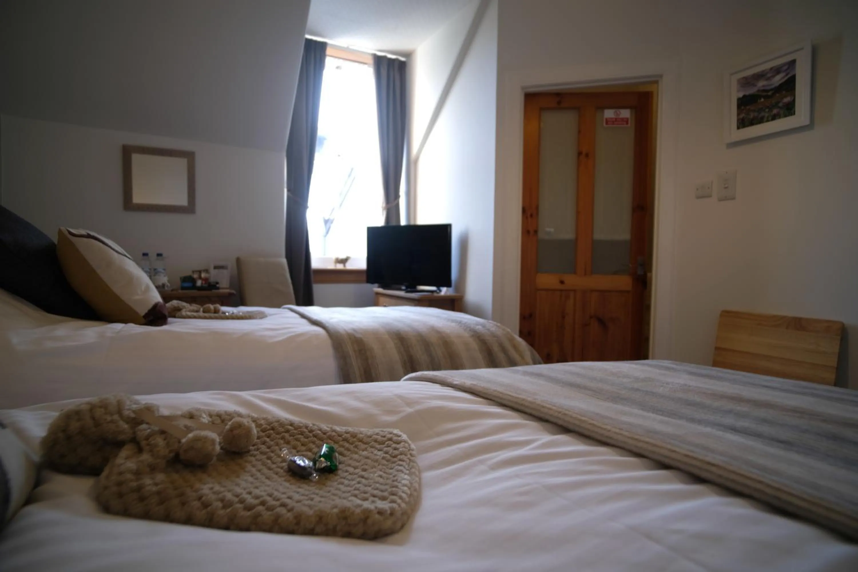 Bed in Morlea Bed & Breakfast