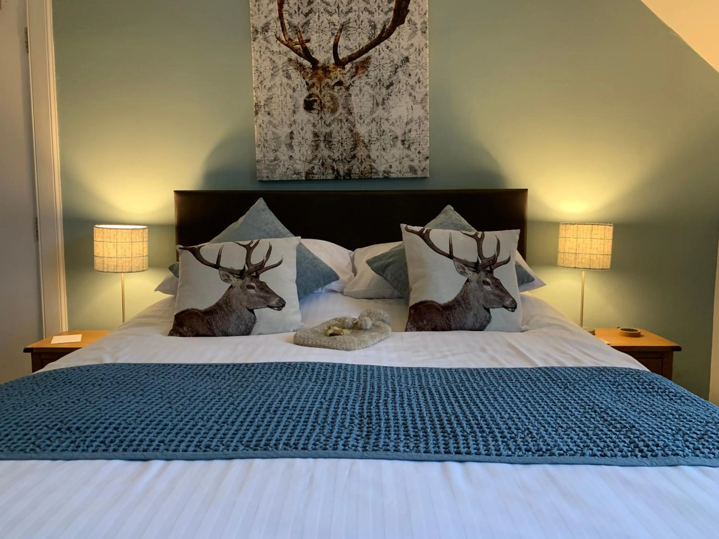 Bed in Morlea Bed & Breakfast