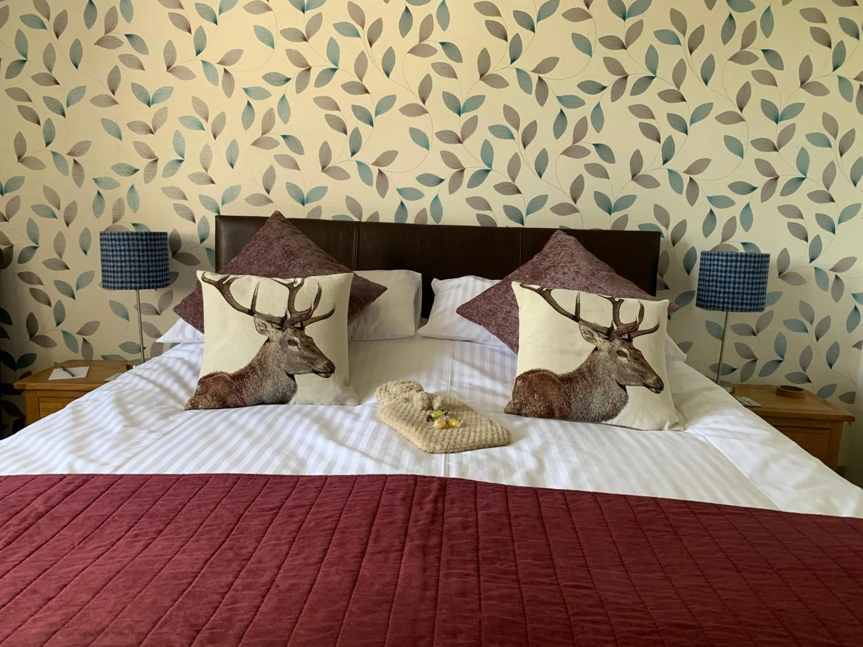 Bed in Morlea Bed & Breakfast