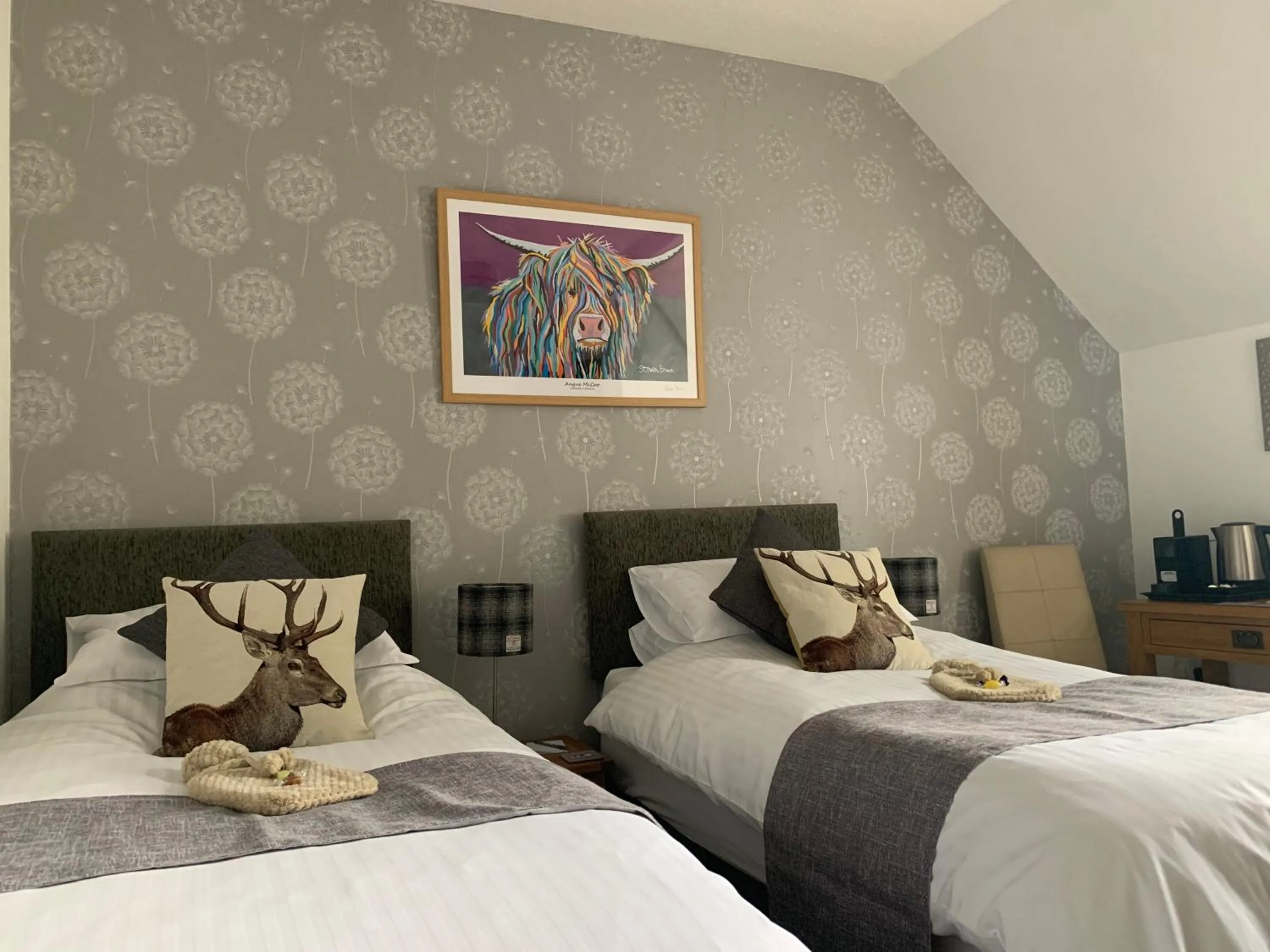 Bed in Morlea Bed & Breakfast