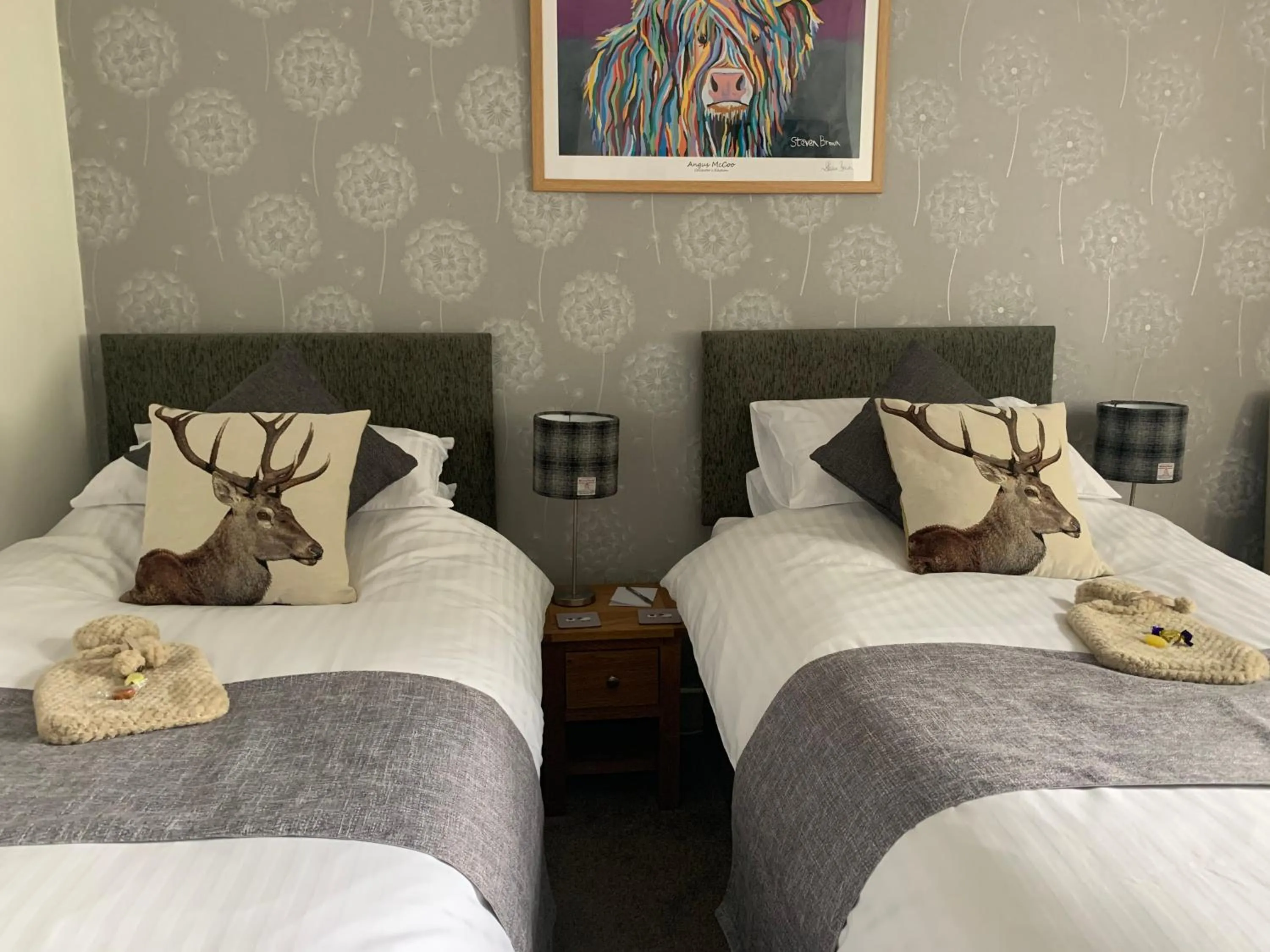 Bed in Morlea Bed & Breakfast