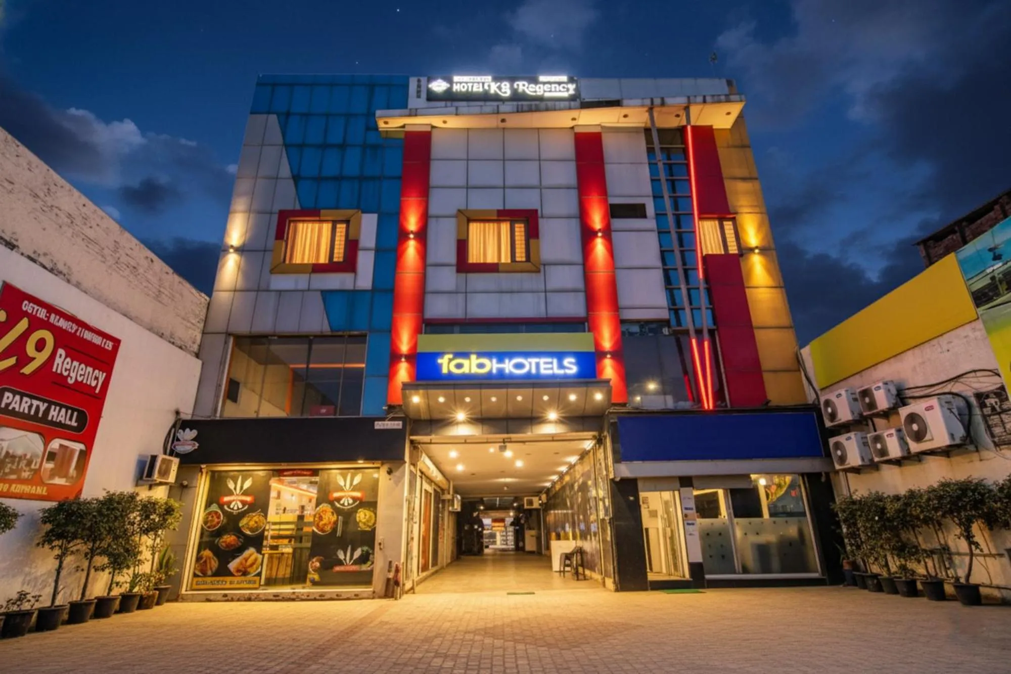 Property building in FabHotel K9 Regency