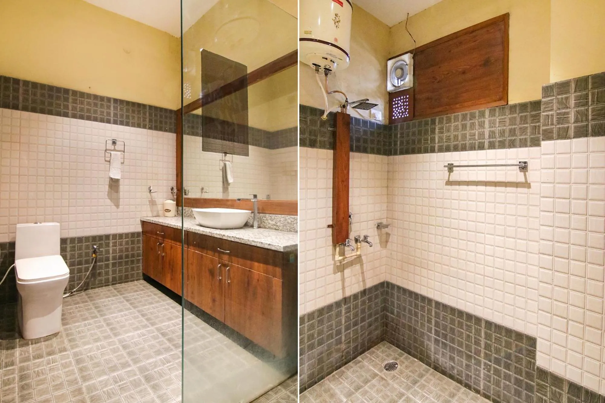 Bathroom in FabHotel K9 Regency