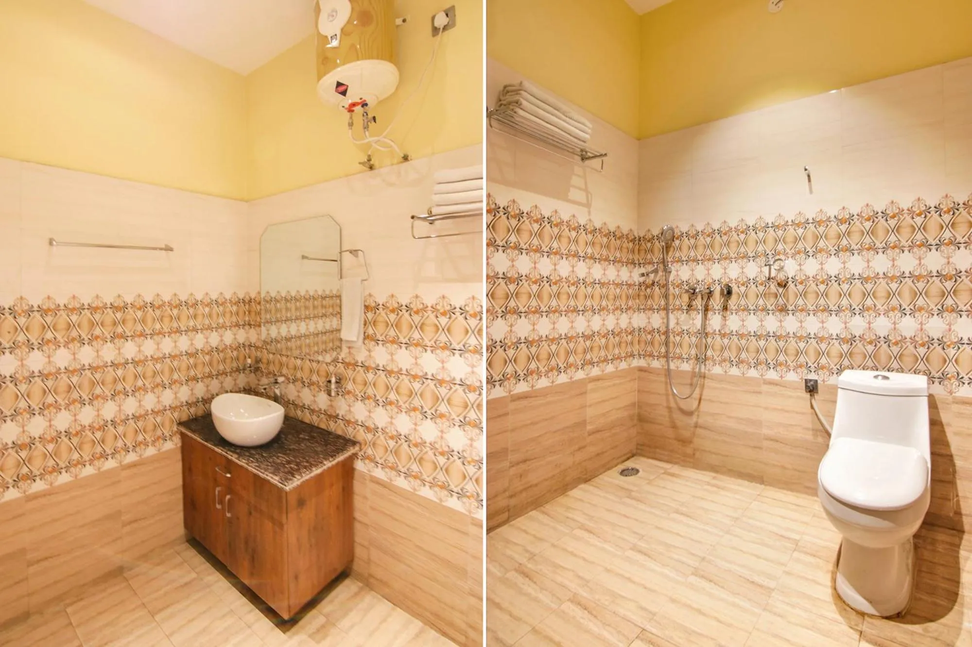 Bathroom in FabHotel K9 Regency