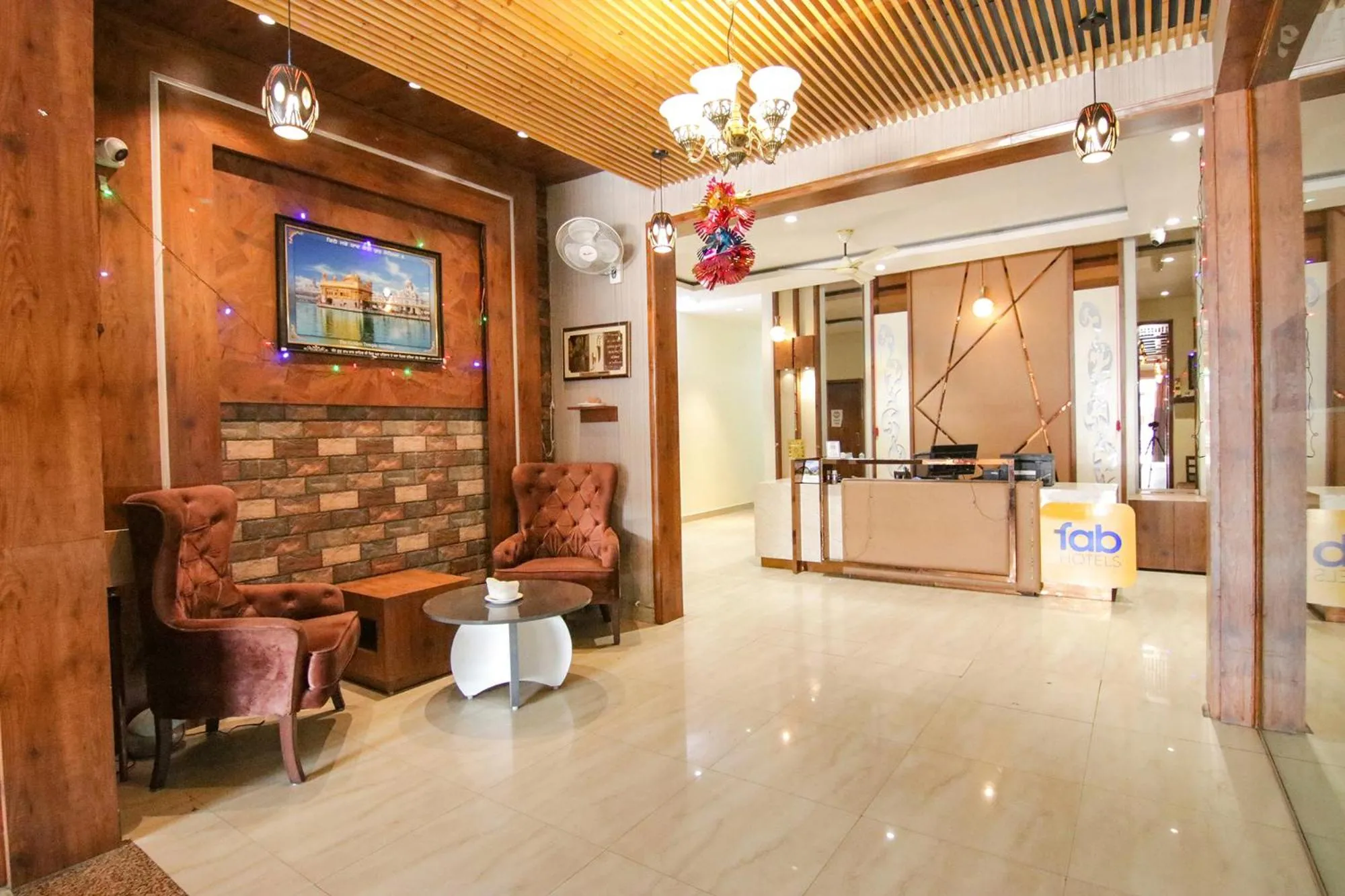 Lobby or reception in FabHotel K9 Regency
