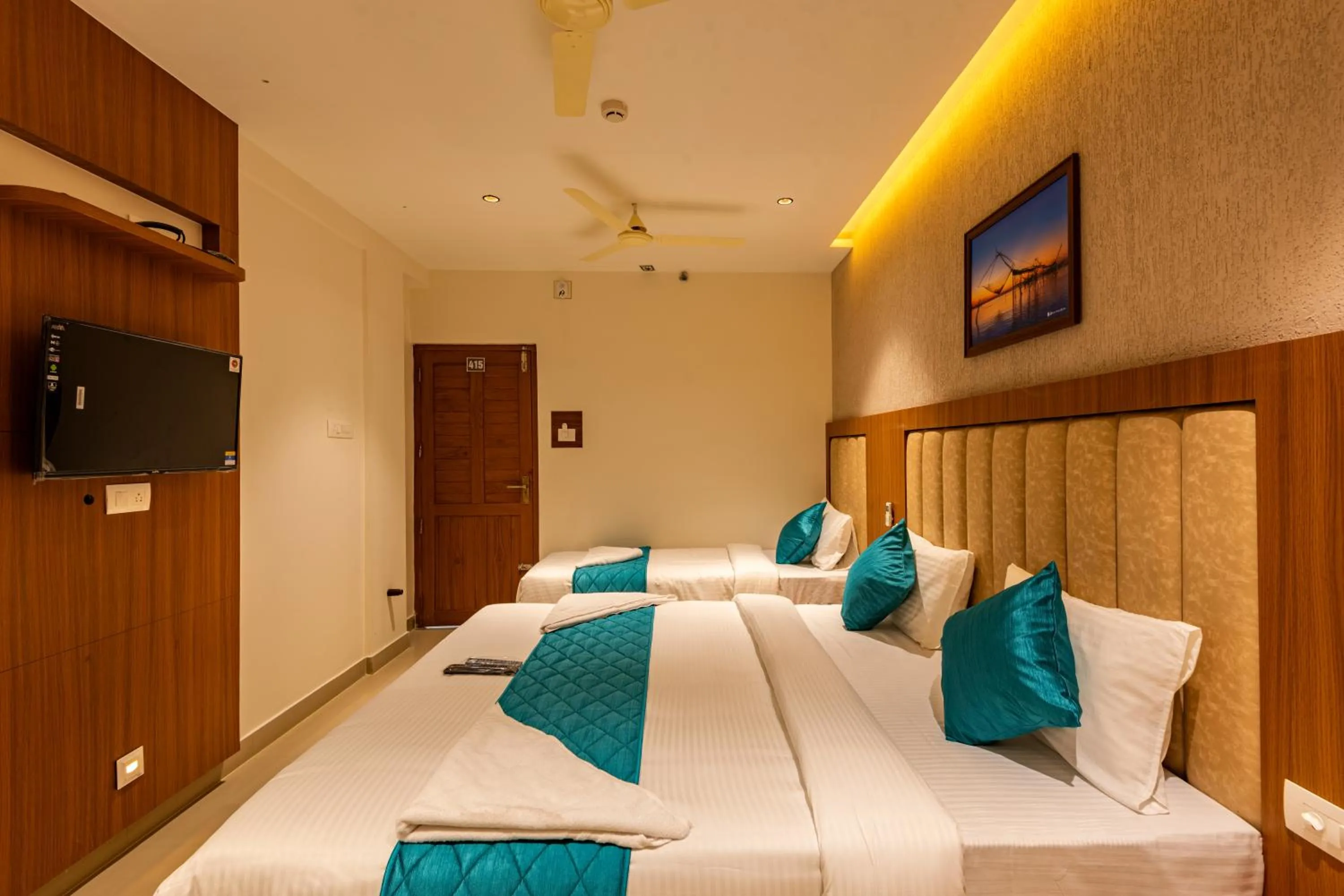 Bedroom, Bed in Hotel Stay Bella Kozhikode