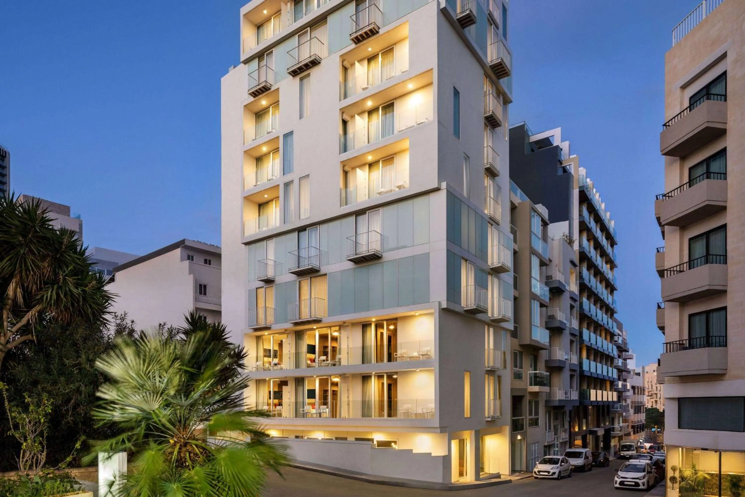 Property building in QUADRO Hotel