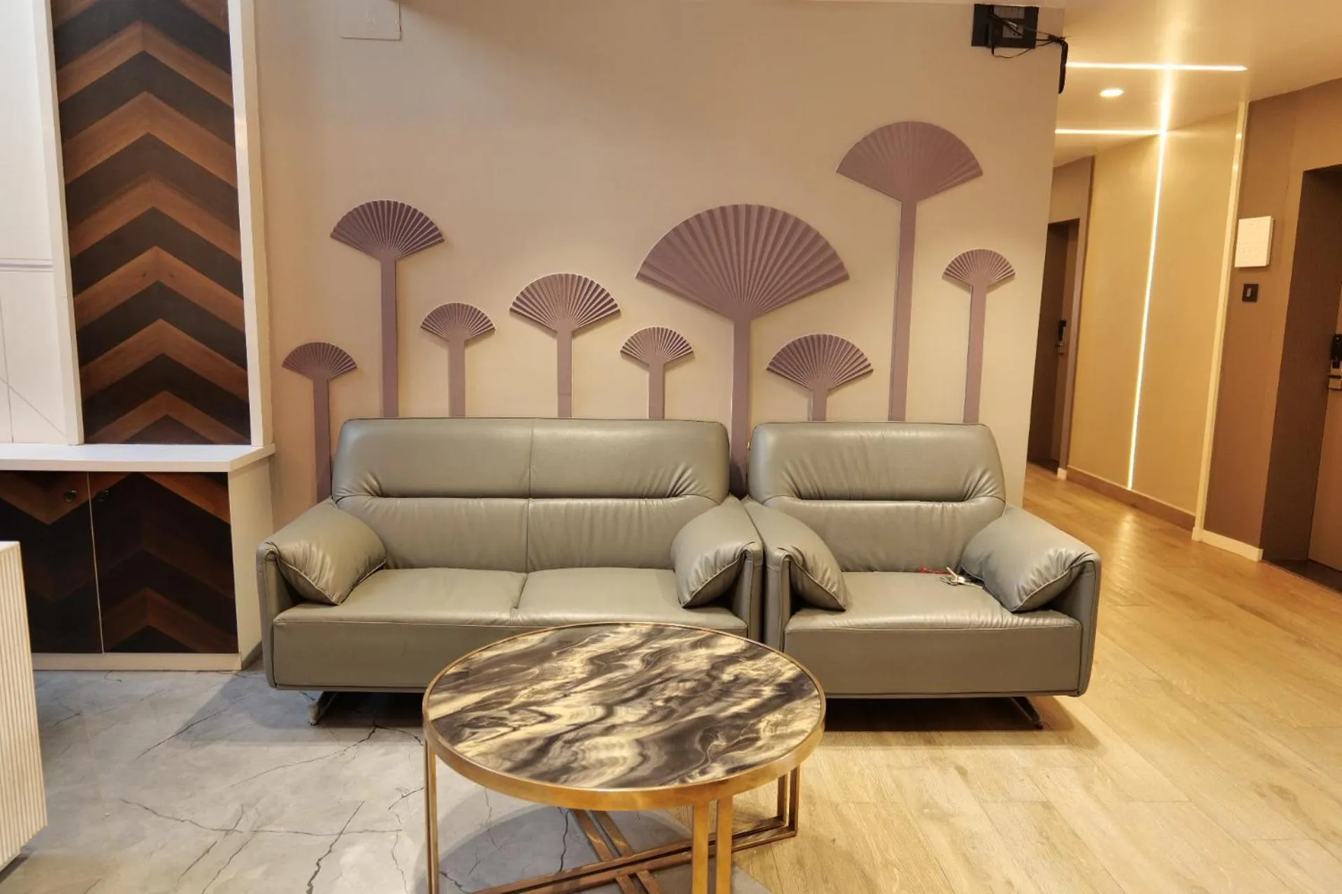 Living room in V HOTEL