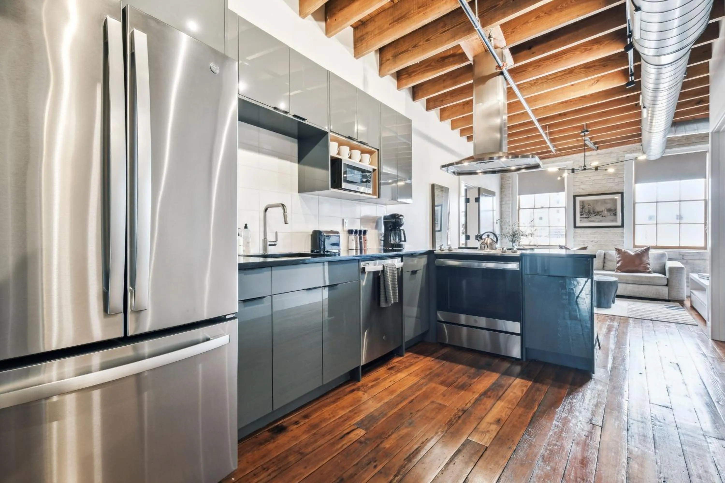 Kitchen or kitchenette in Ironworks Building