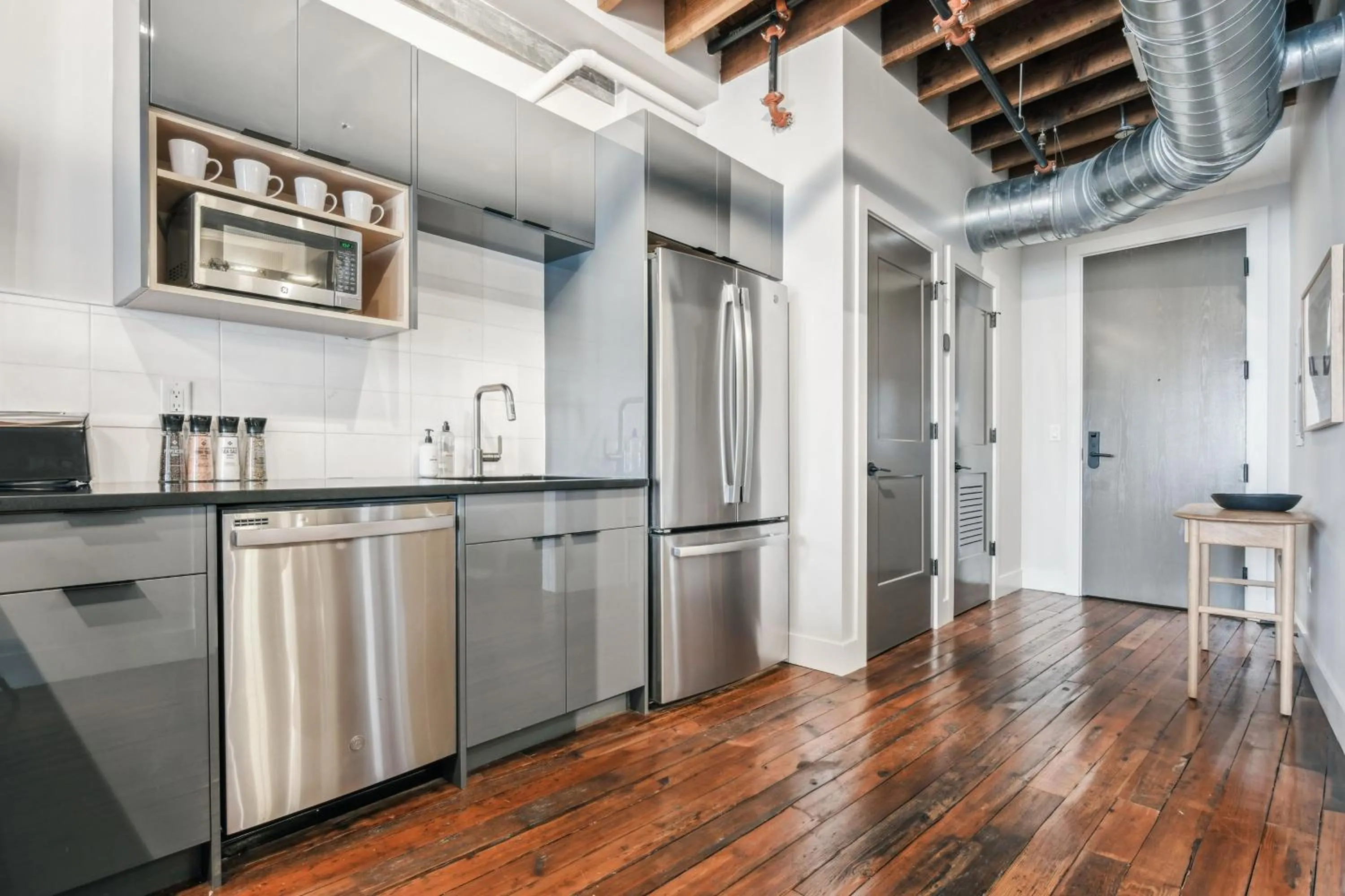 Kitchen or kitchenette in Ironworks Building