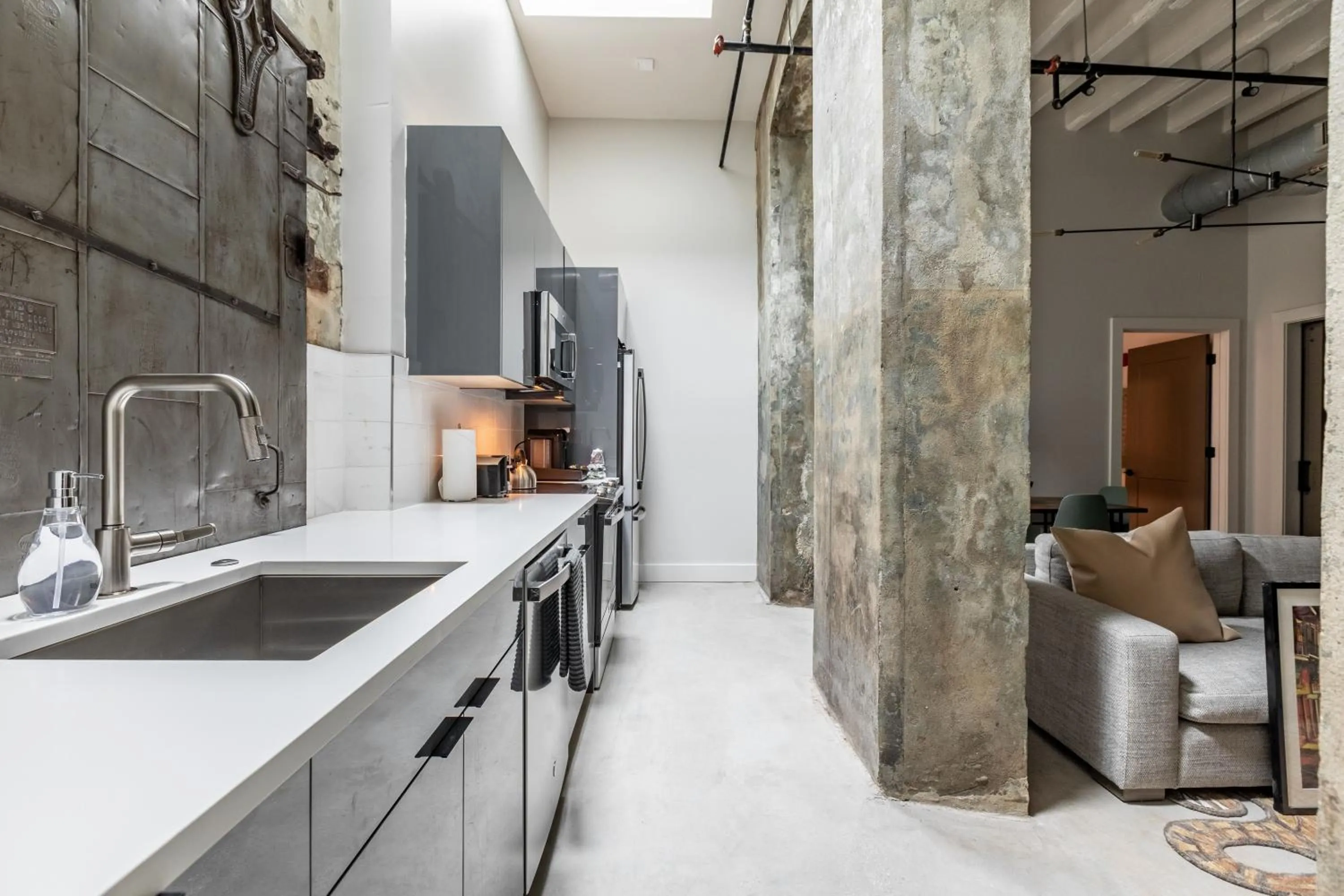 Kitchen or kitchenette in Ironworks Building