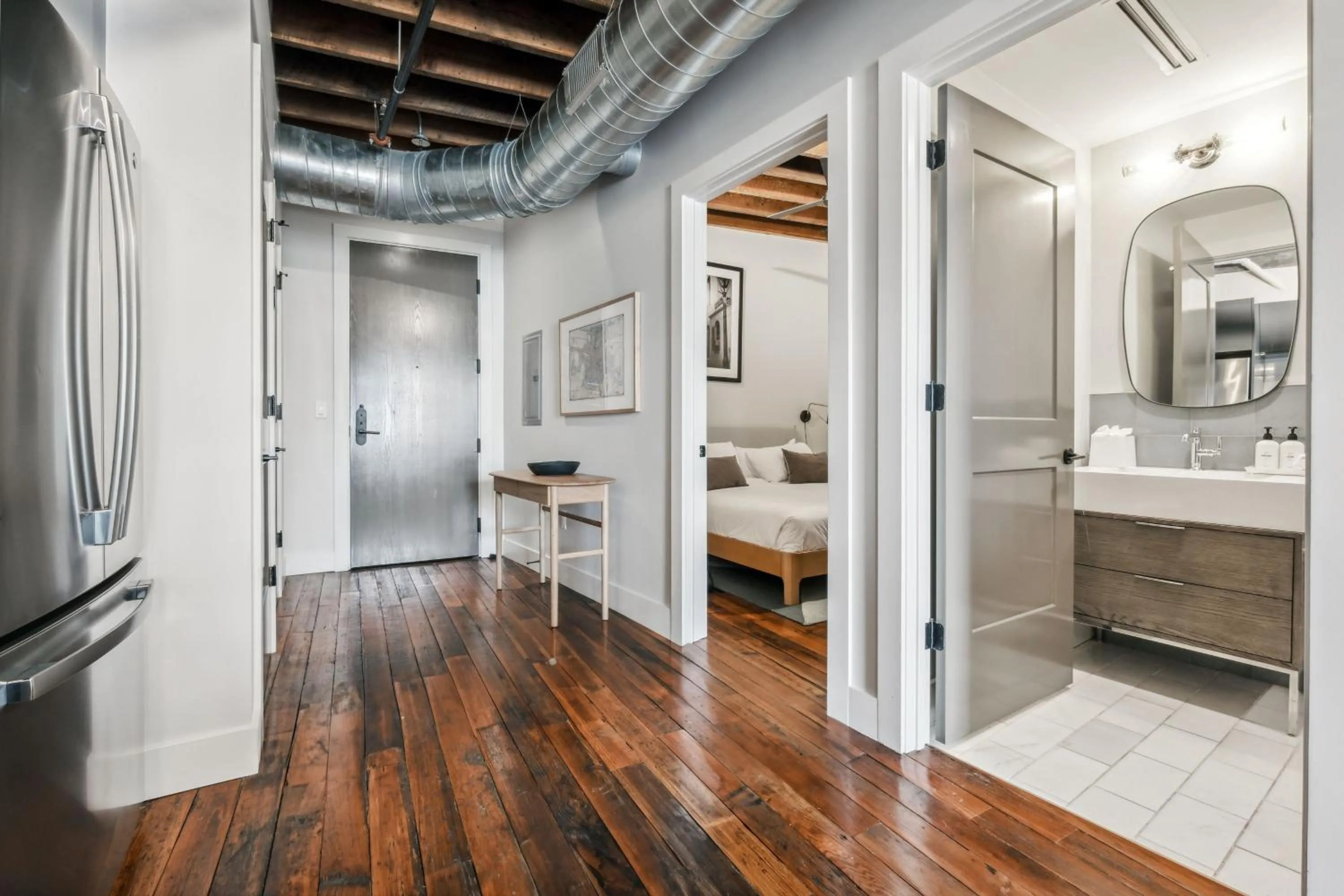 Bathroom in Ironworks Building