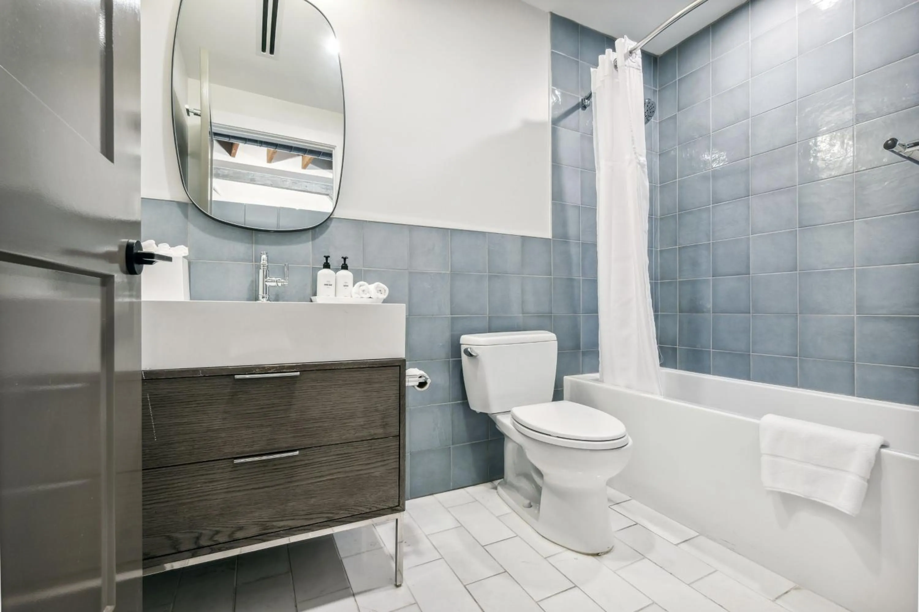 Bathroom in Ironworks Building