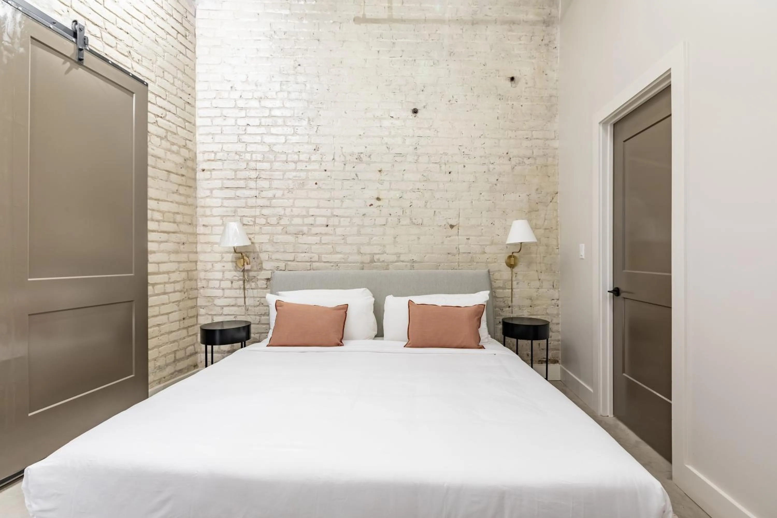 Bedroom, Bed in Ironworks Building