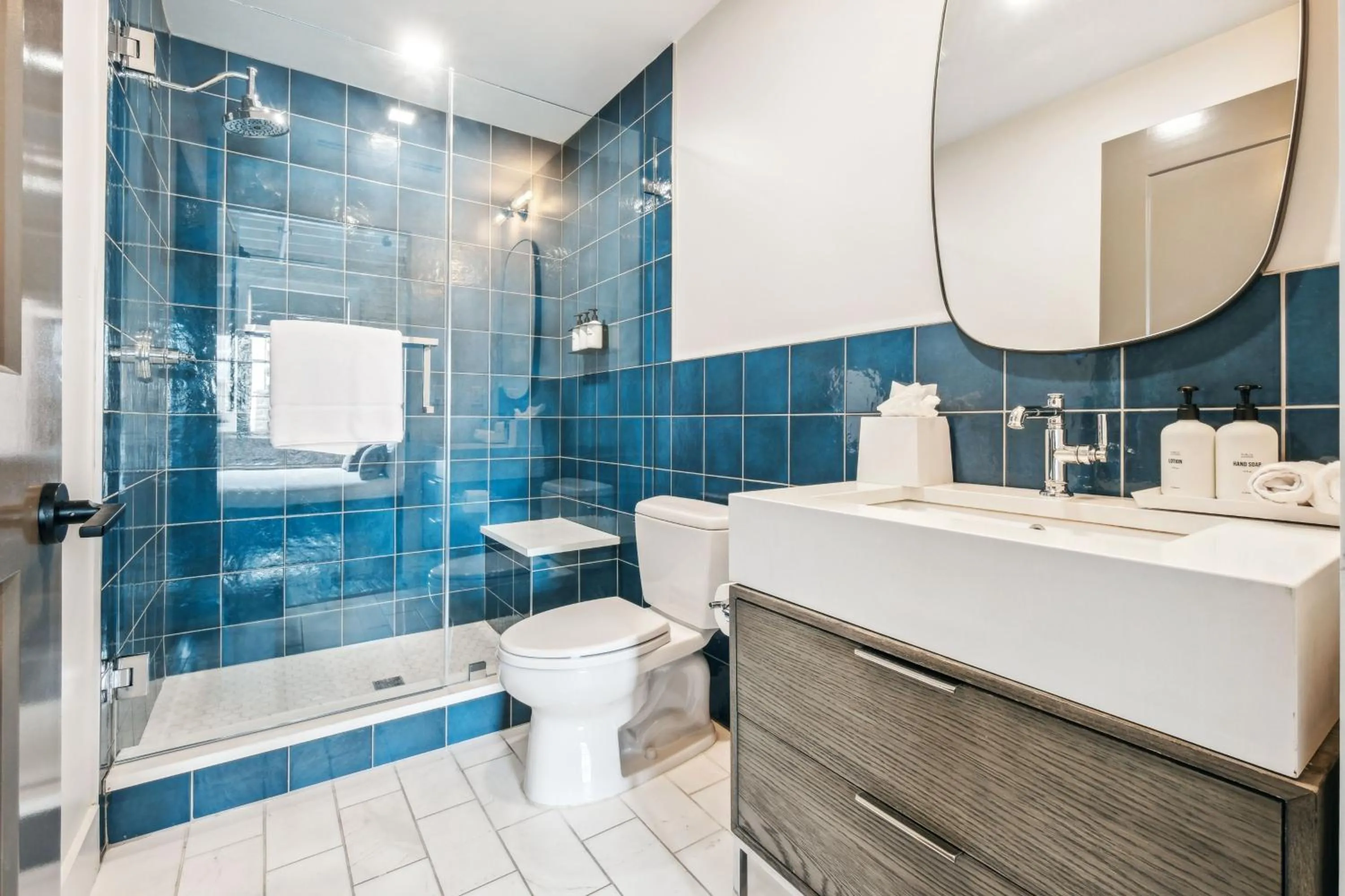 Bathroom in Ironworks Building