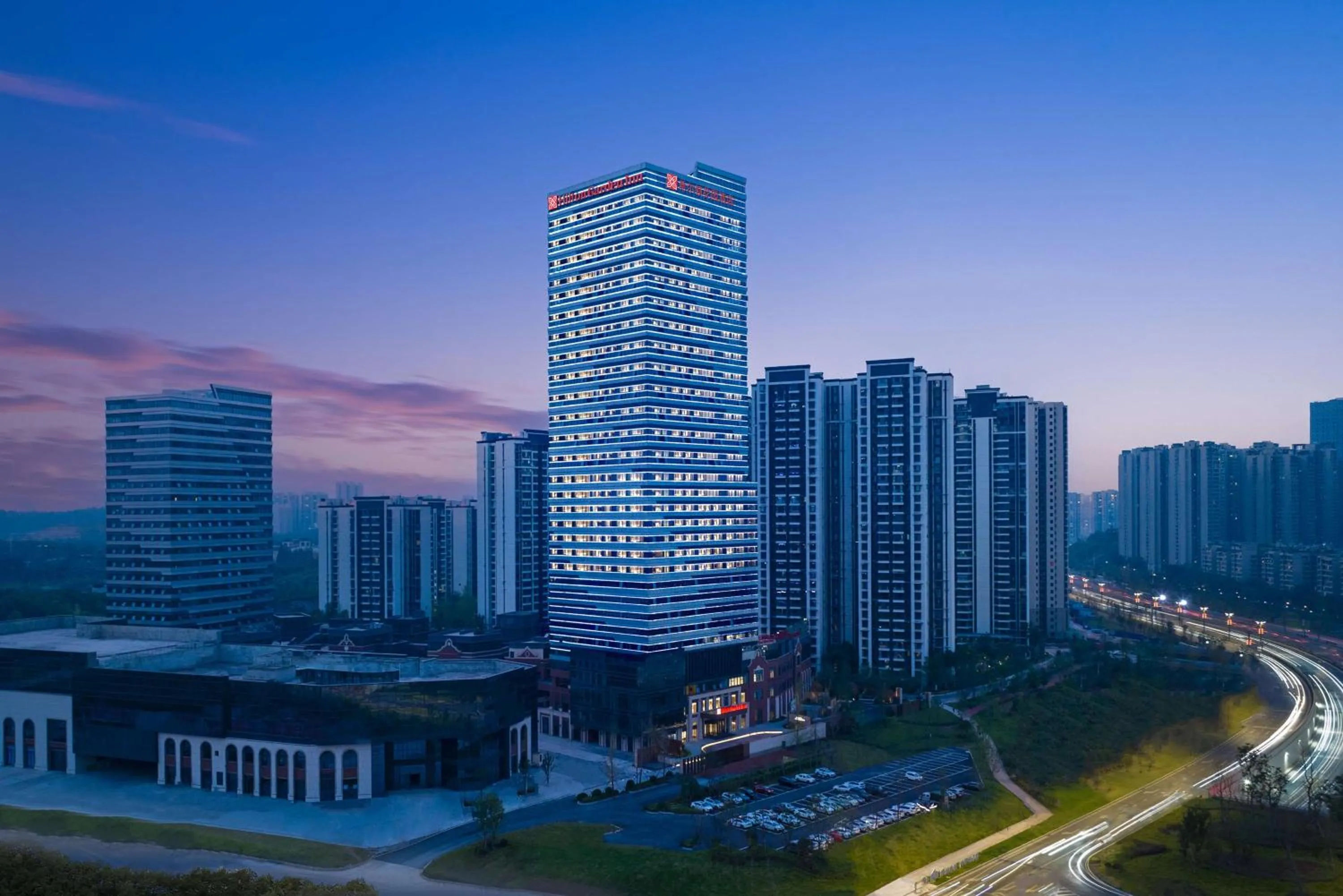 Property building in Hilton Garden Inn Zigong High-Tech Zone