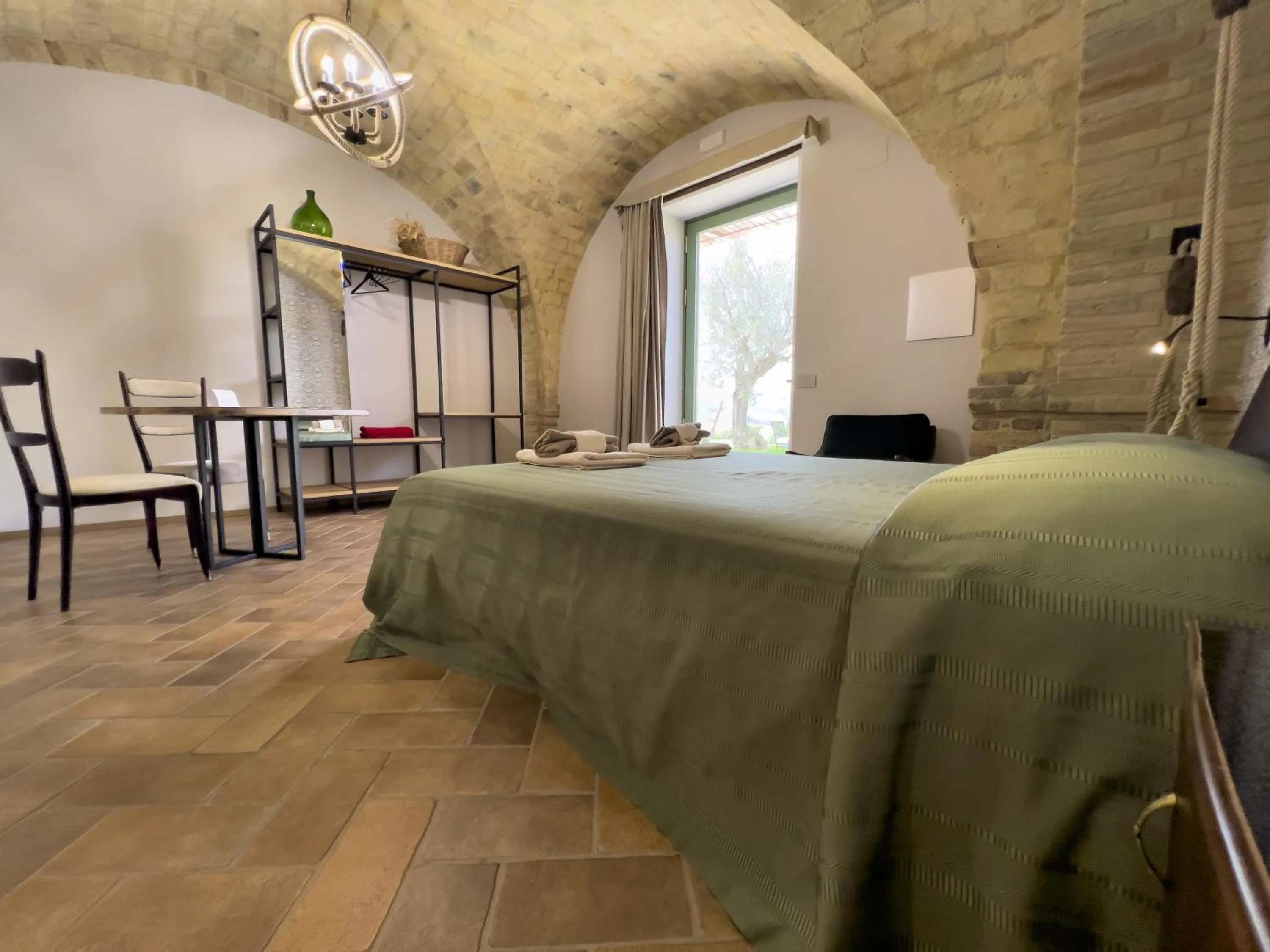 Bed in Relais Cocci Grifoni - Panoramic Wine Resort