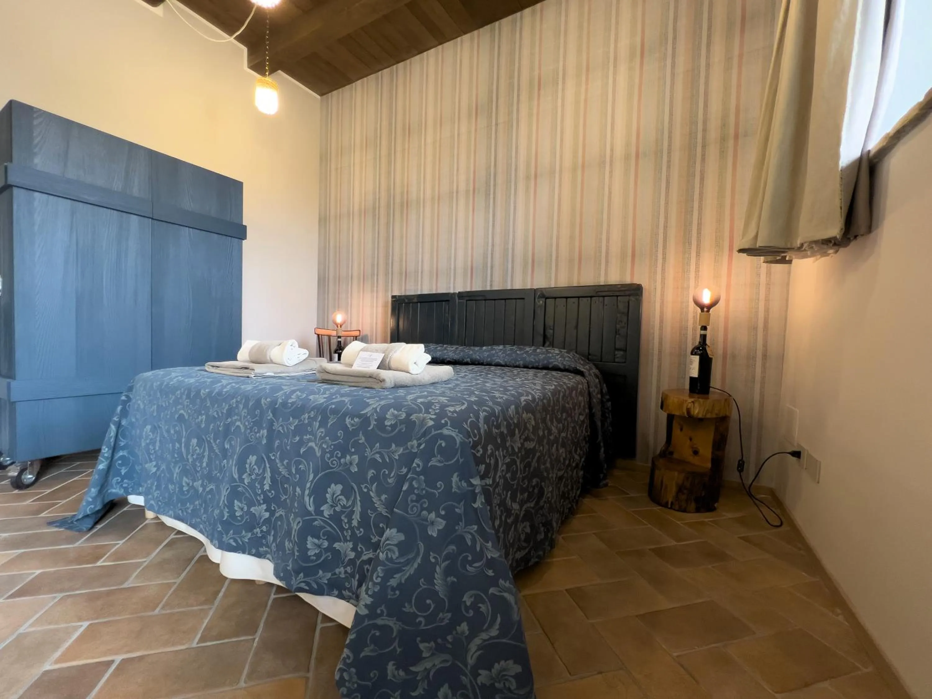 Bed in Relais Cocci Grifoni - Panoramic Wine Resort