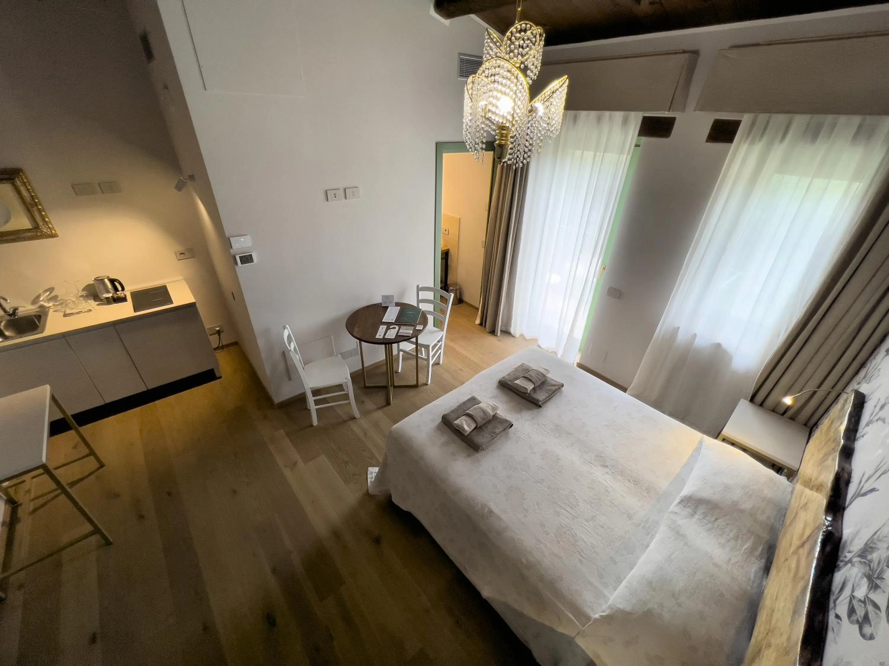 Bed in Relais Cocci Grifoni - Panoramic Wine Resort