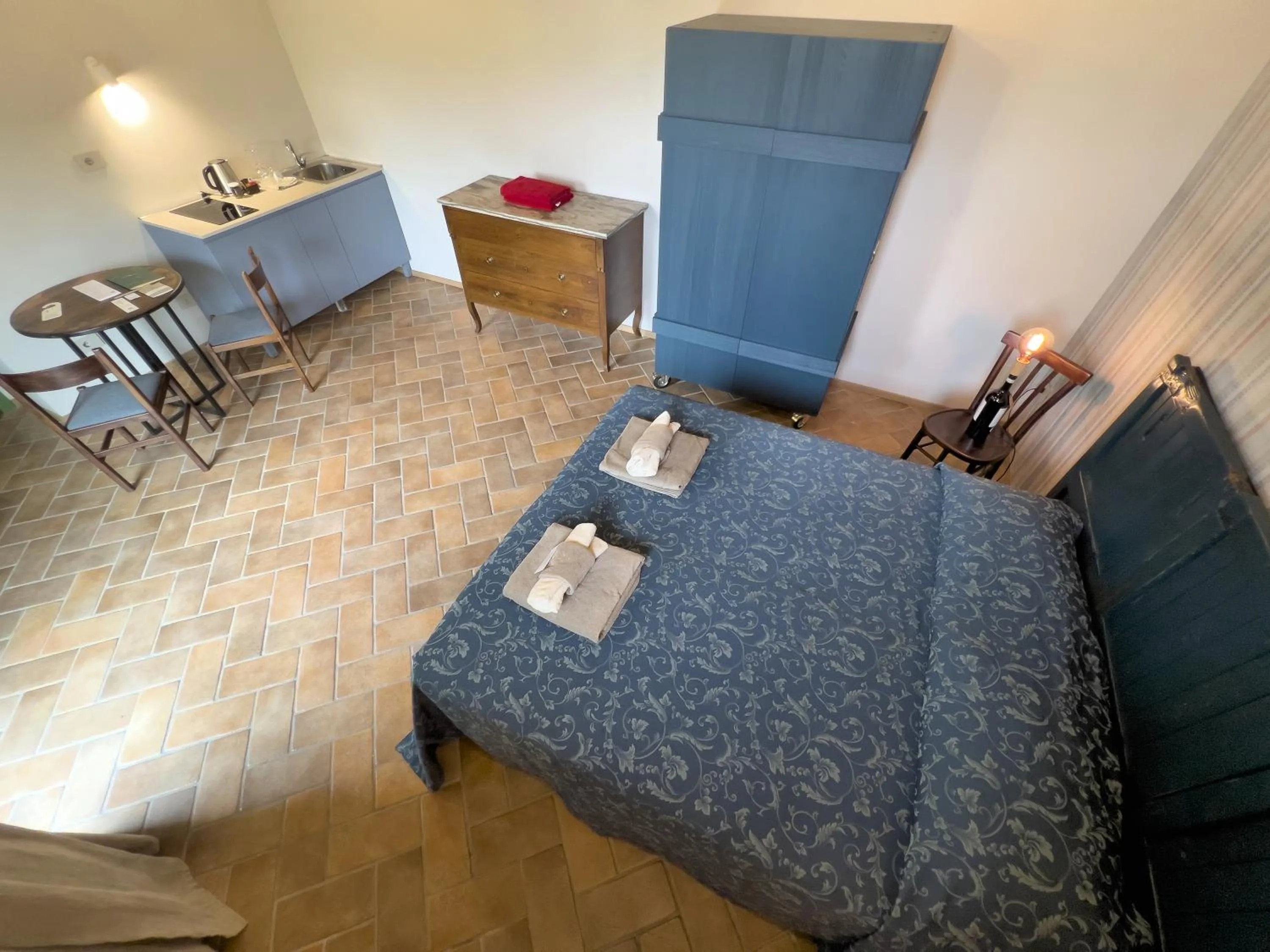 Bed in Relais Cocci Grifoni - Panoramic Wine Resort