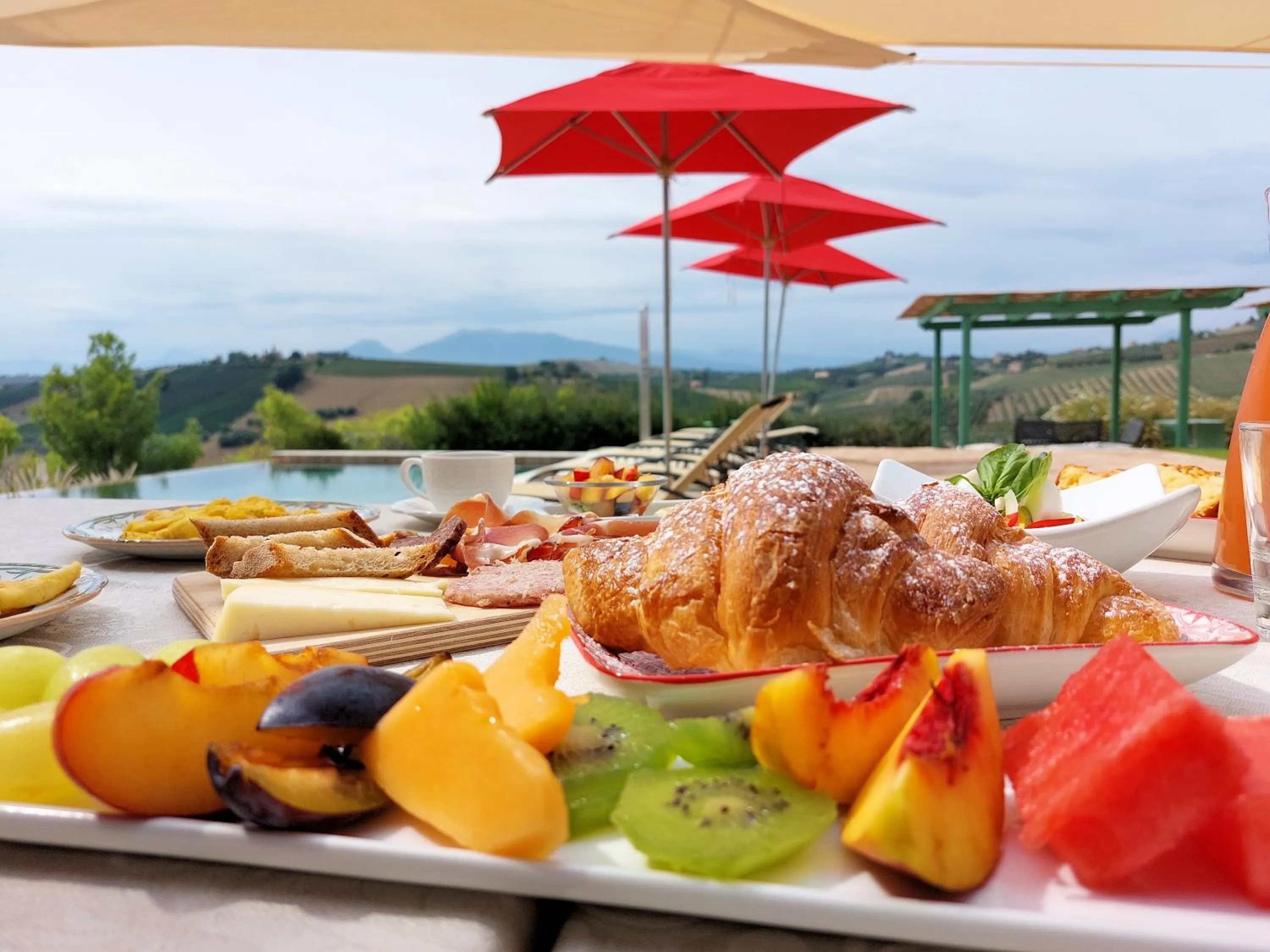 Breakfast in Relais Cocci Grifoni - Panoramic Wine Resort