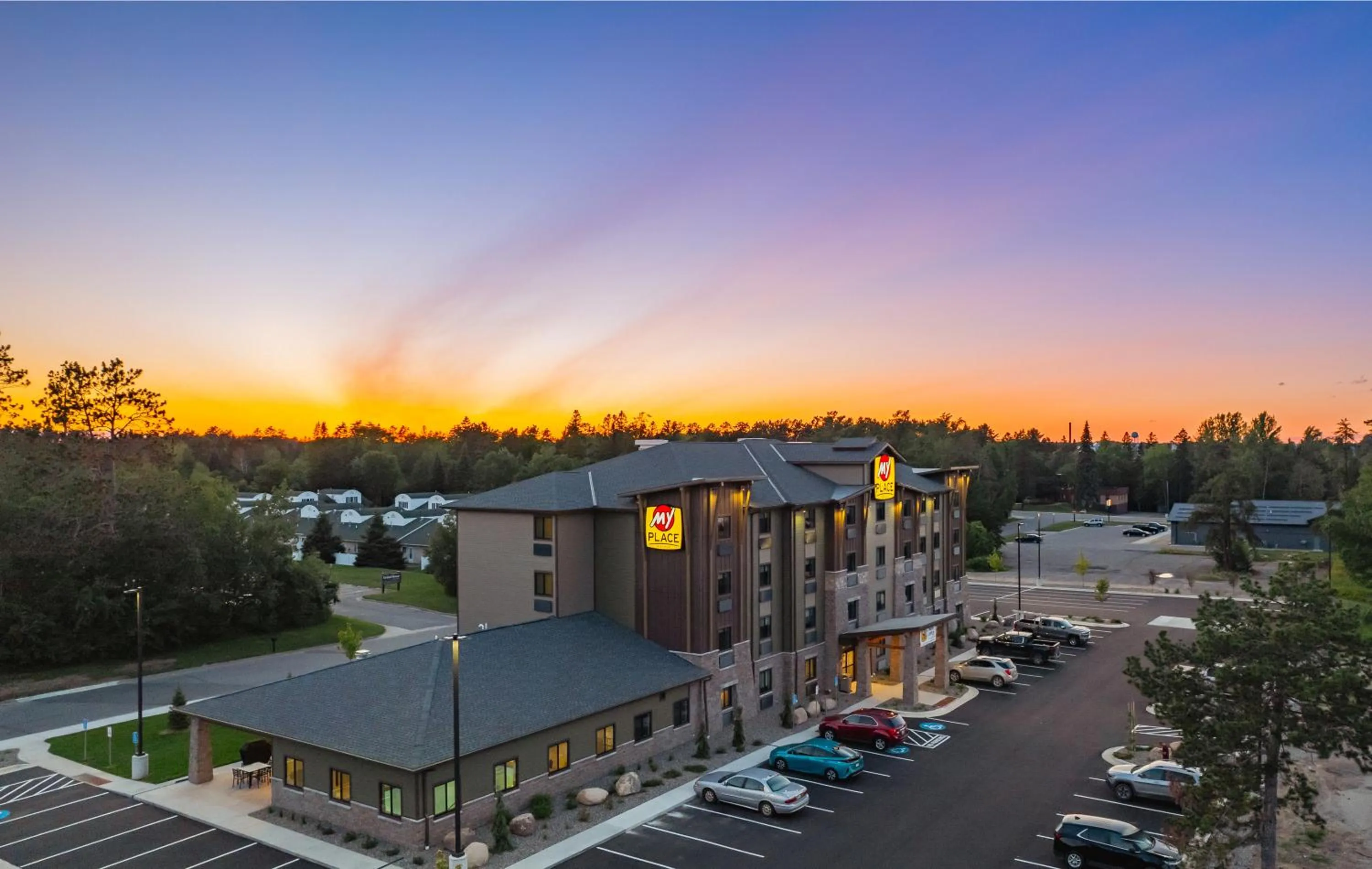 Property building in My Place Hotel-Grand Rapids, MN