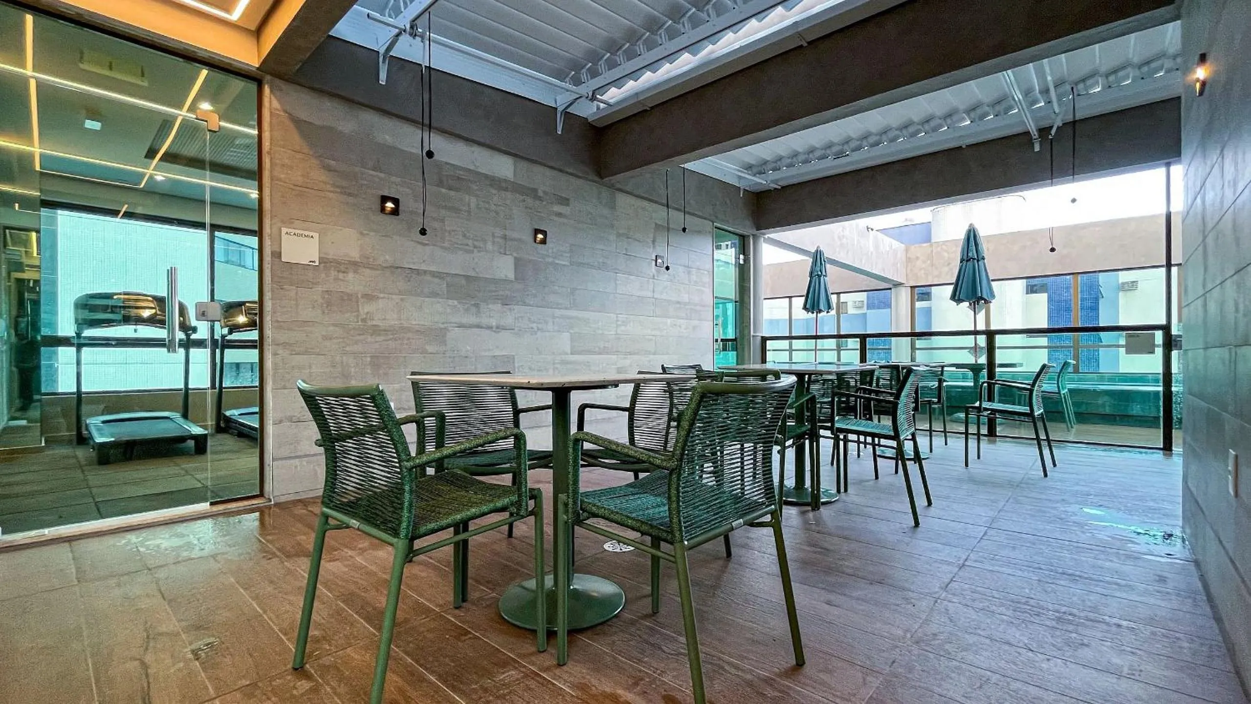 Area and facilities in Rooftop.470 Recife by Carpediem