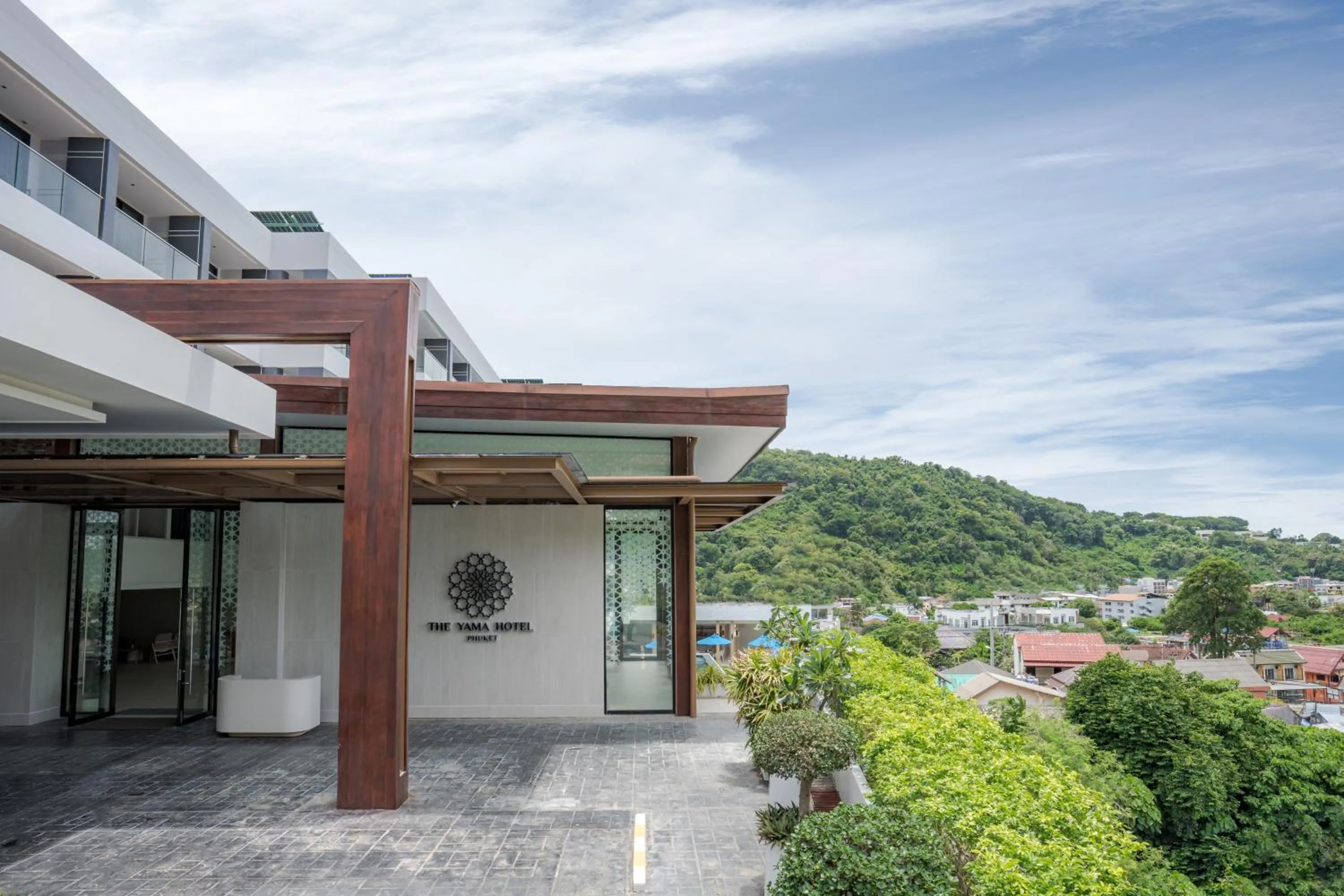 Parking in The Yama Hotel Phuket