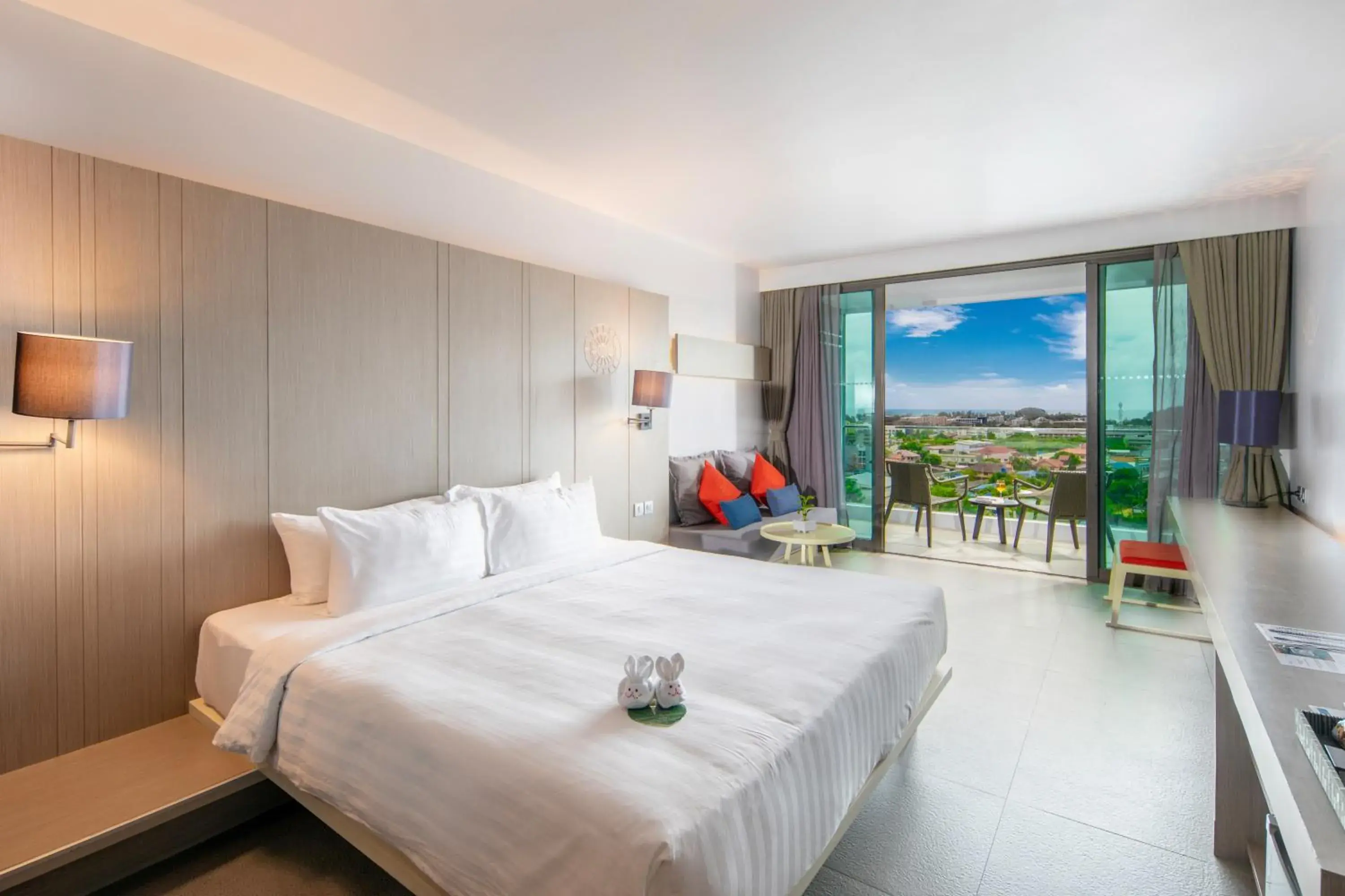 Superior Double or Twin Room with Sea View in The Yama Hotel Phuket Superior Double or Twin Room with Sea View in The Yama Hotel Phuket