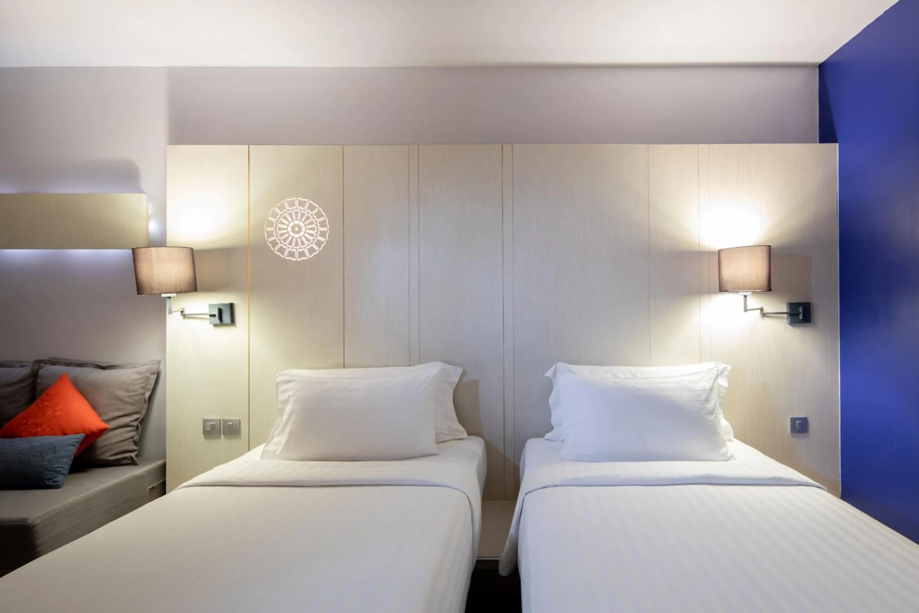 Bed in The Yama Hotel Phuket