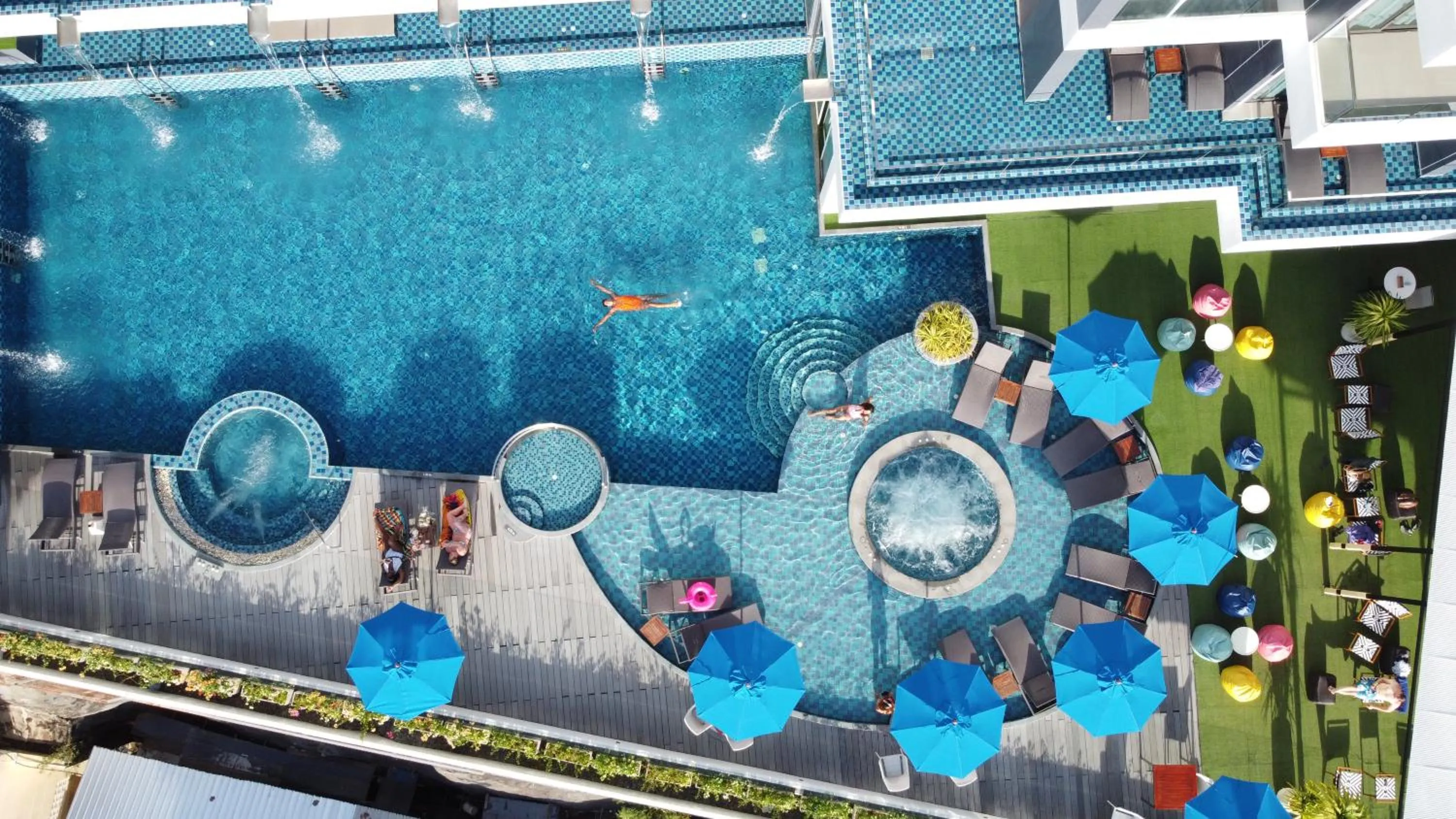 Swimming pool in The Yama Hotel Phuket