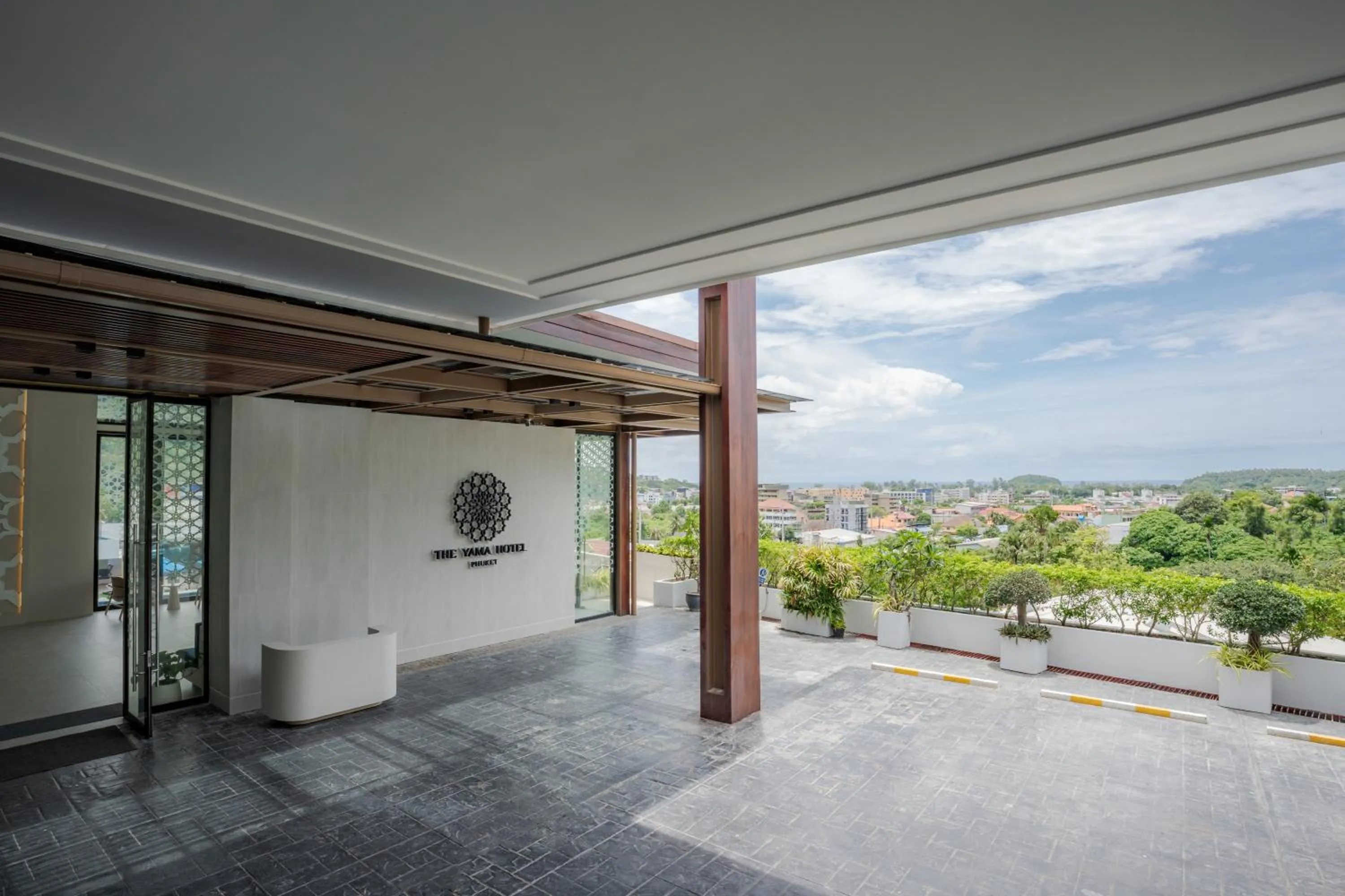 Parking in The Yama Hotel Phuket