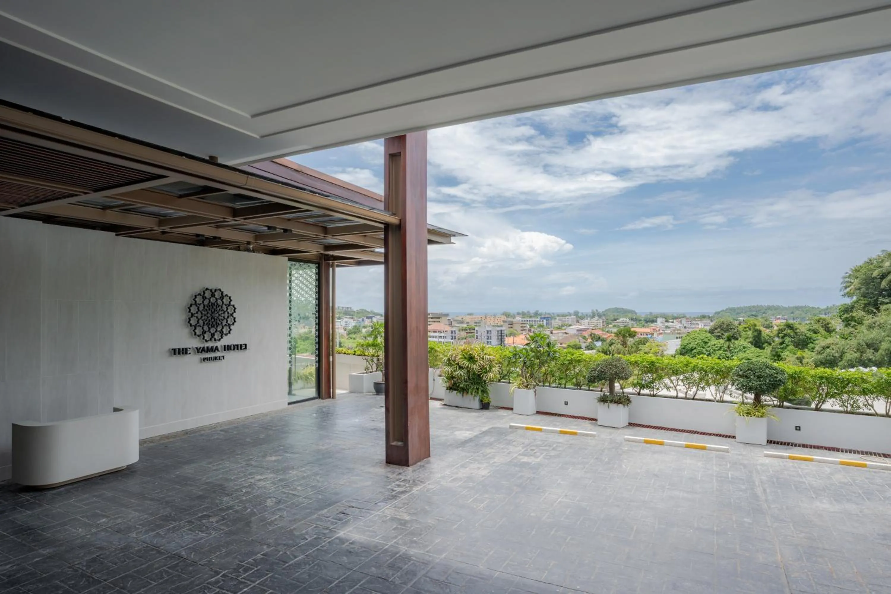 Parking in The Yama Hotel Phuket