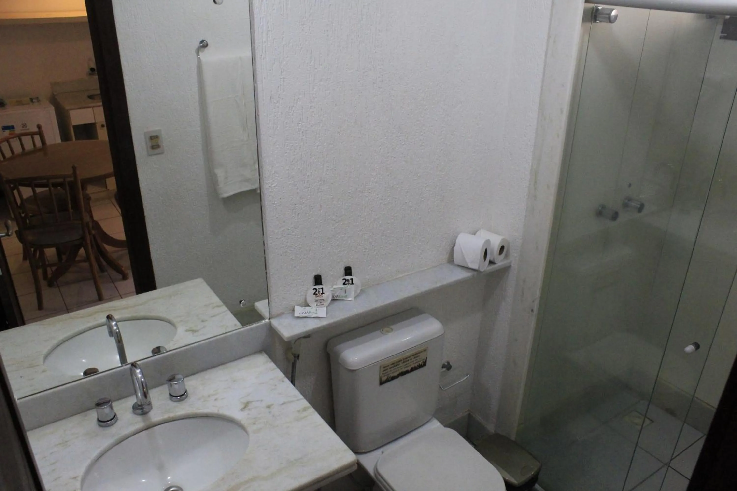 Shower in Sunbrazil Hotel - Antigo Hotel Terra Brasilis