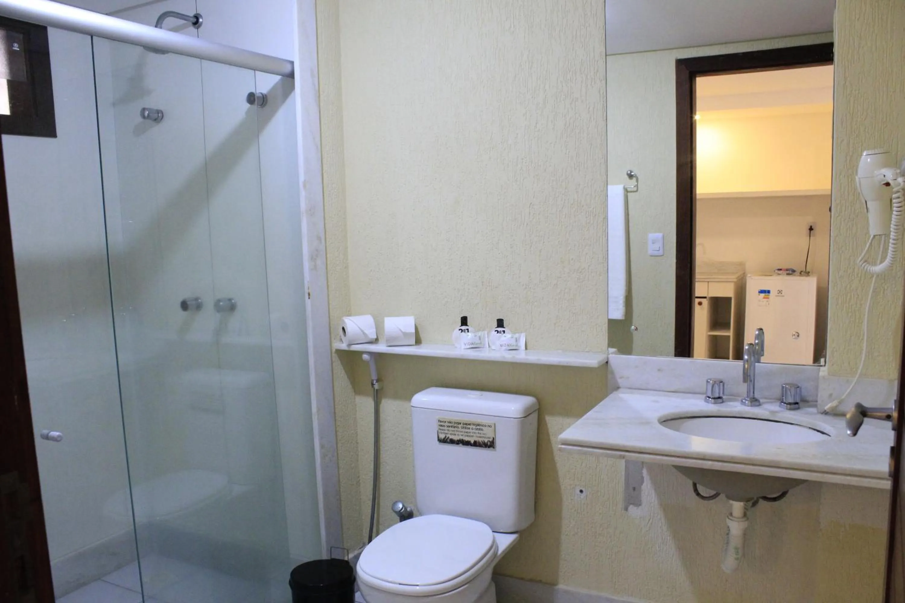 Shower in Sunbrazil Hotel - Antigo Hotel Terra Brasilis