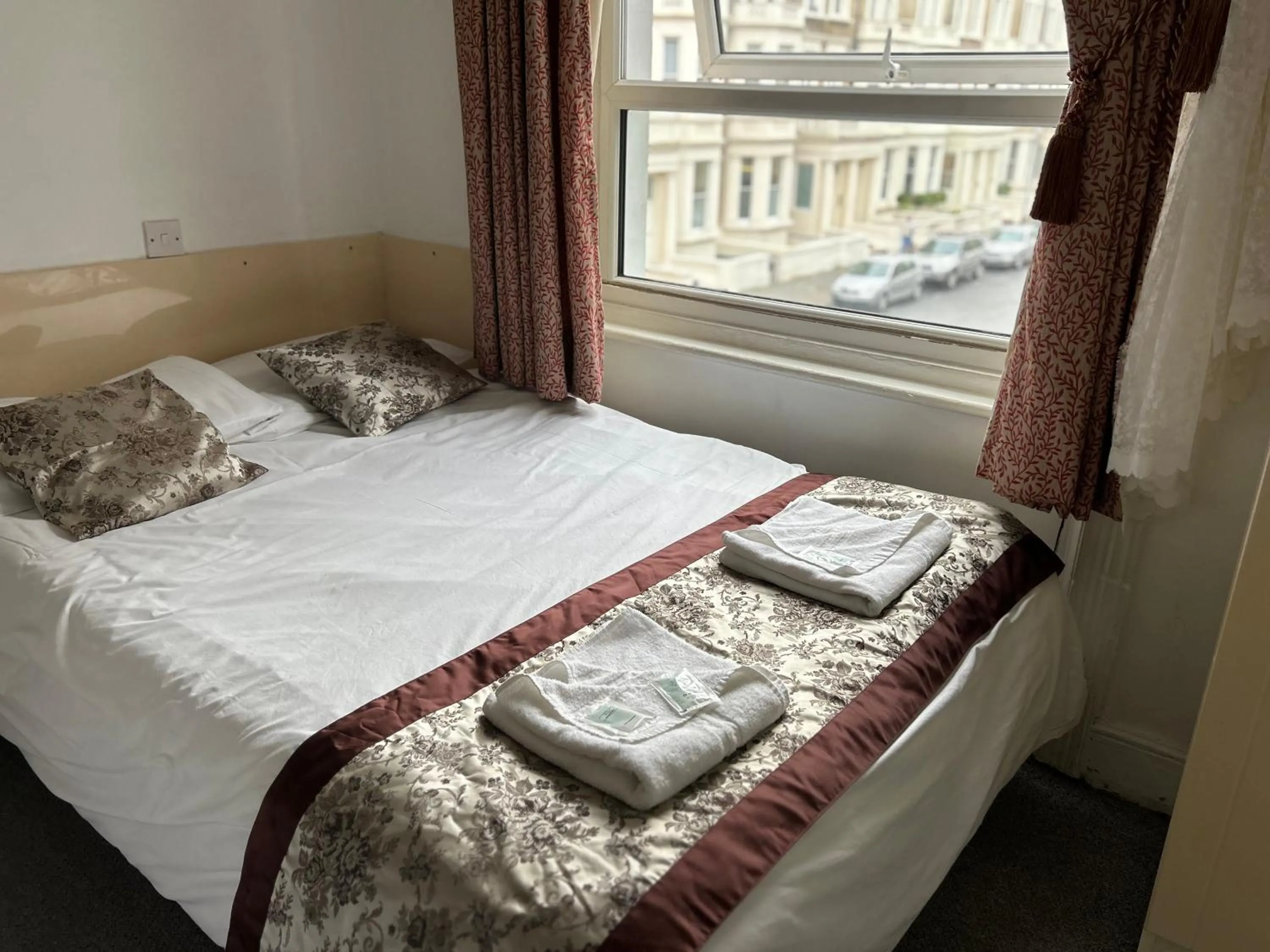 Bed in Earls Court Hotel