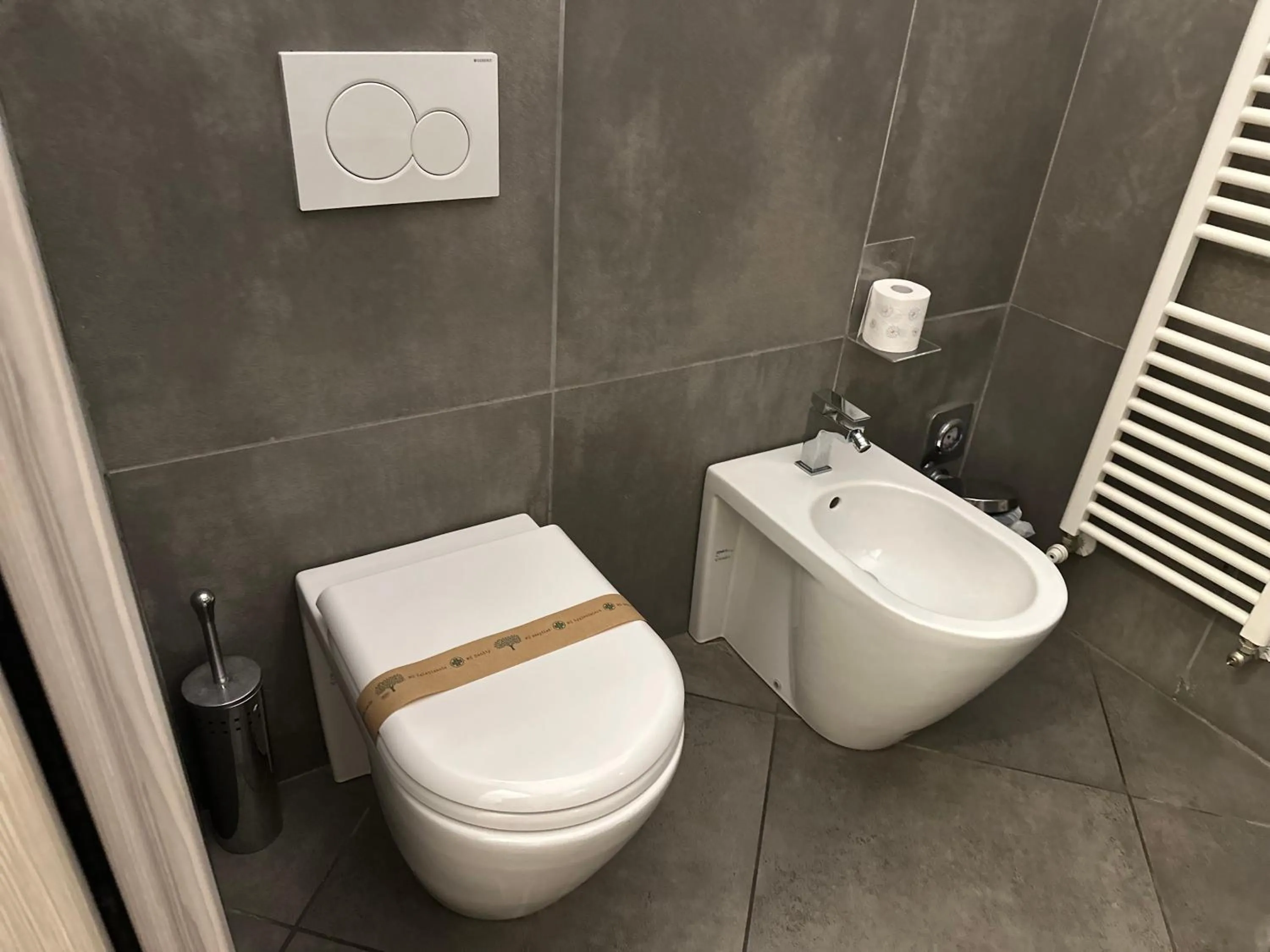 Toilet in AB Suite Innovative Design B & B