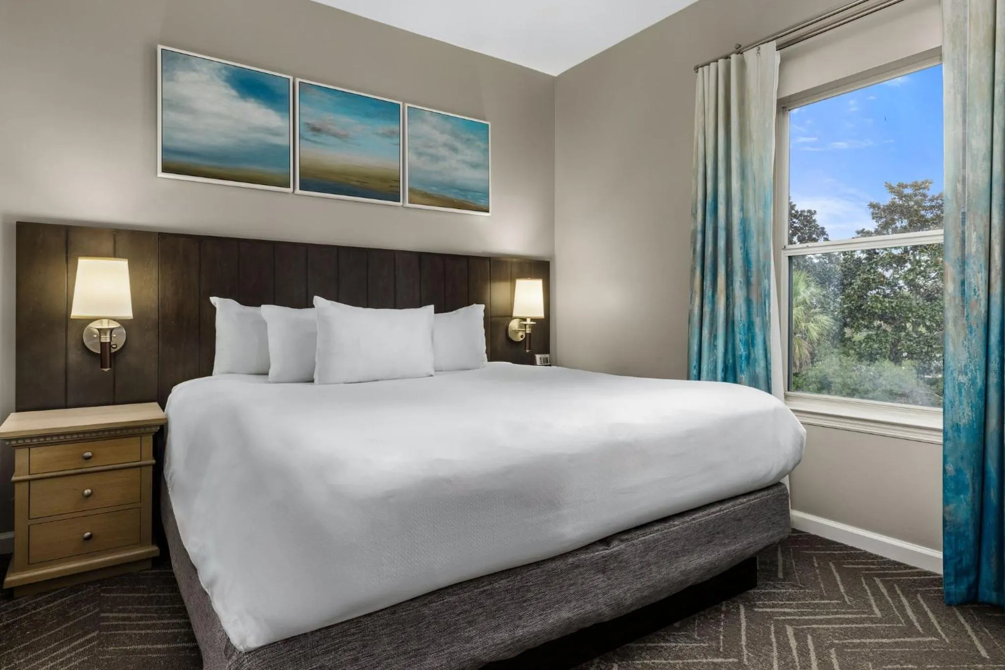 Bedroom, Bed in Club Wyndham Beach Street Cottages