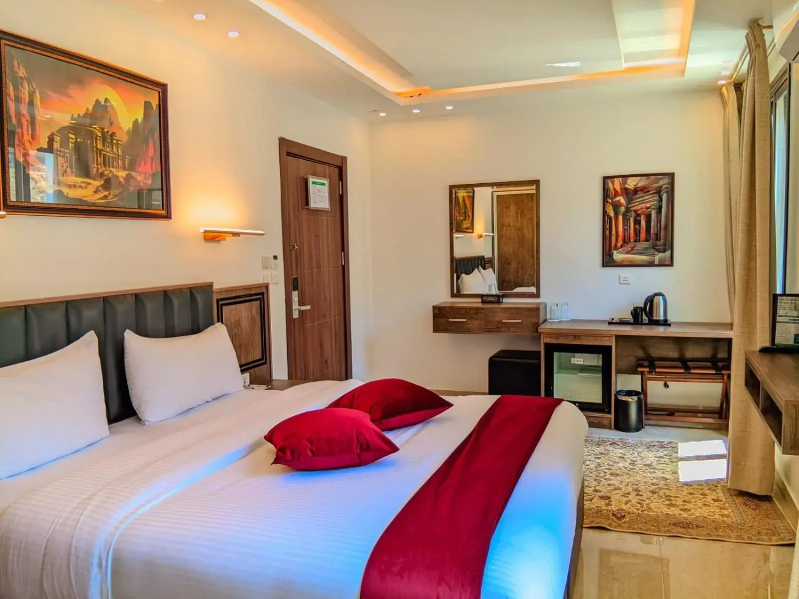 Deluxe Double Room in Petra Bermudez Hotel Deluxe Double Room in Petra Bermudez Hotel