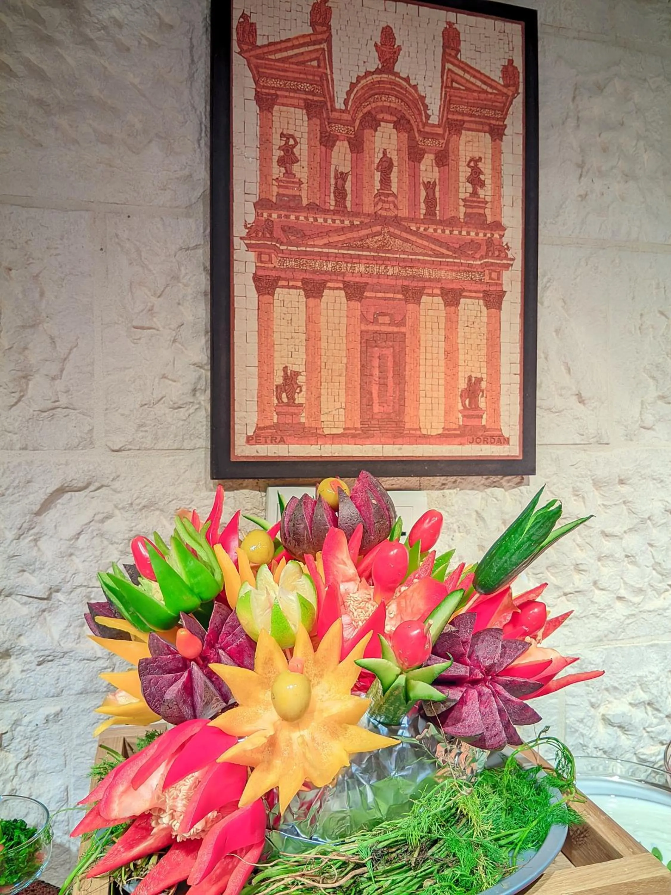 Decorative detail in Petra Bermudez Hotel