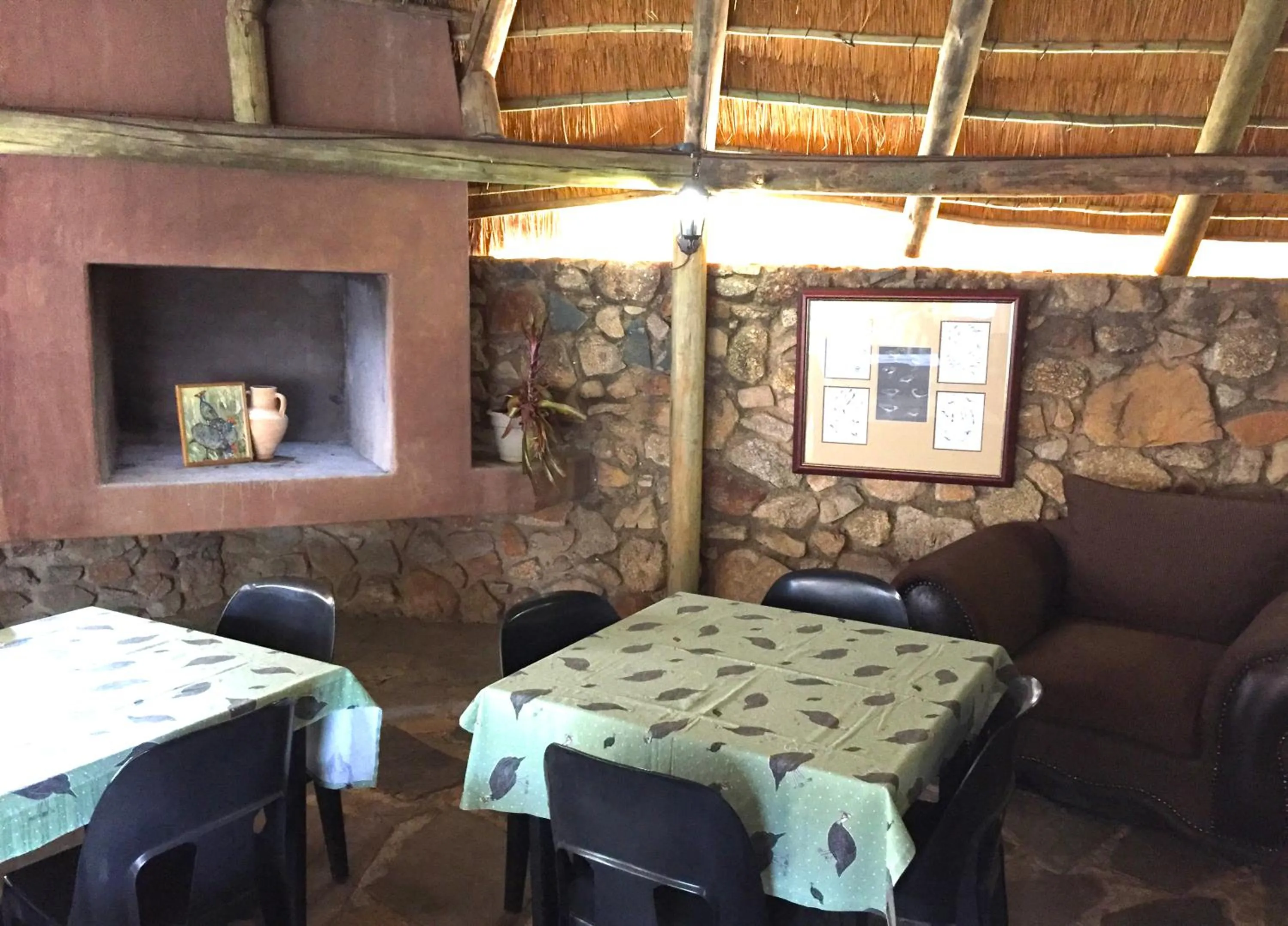 Communal lounge/ TV room in Sheba Rock Guesthouse