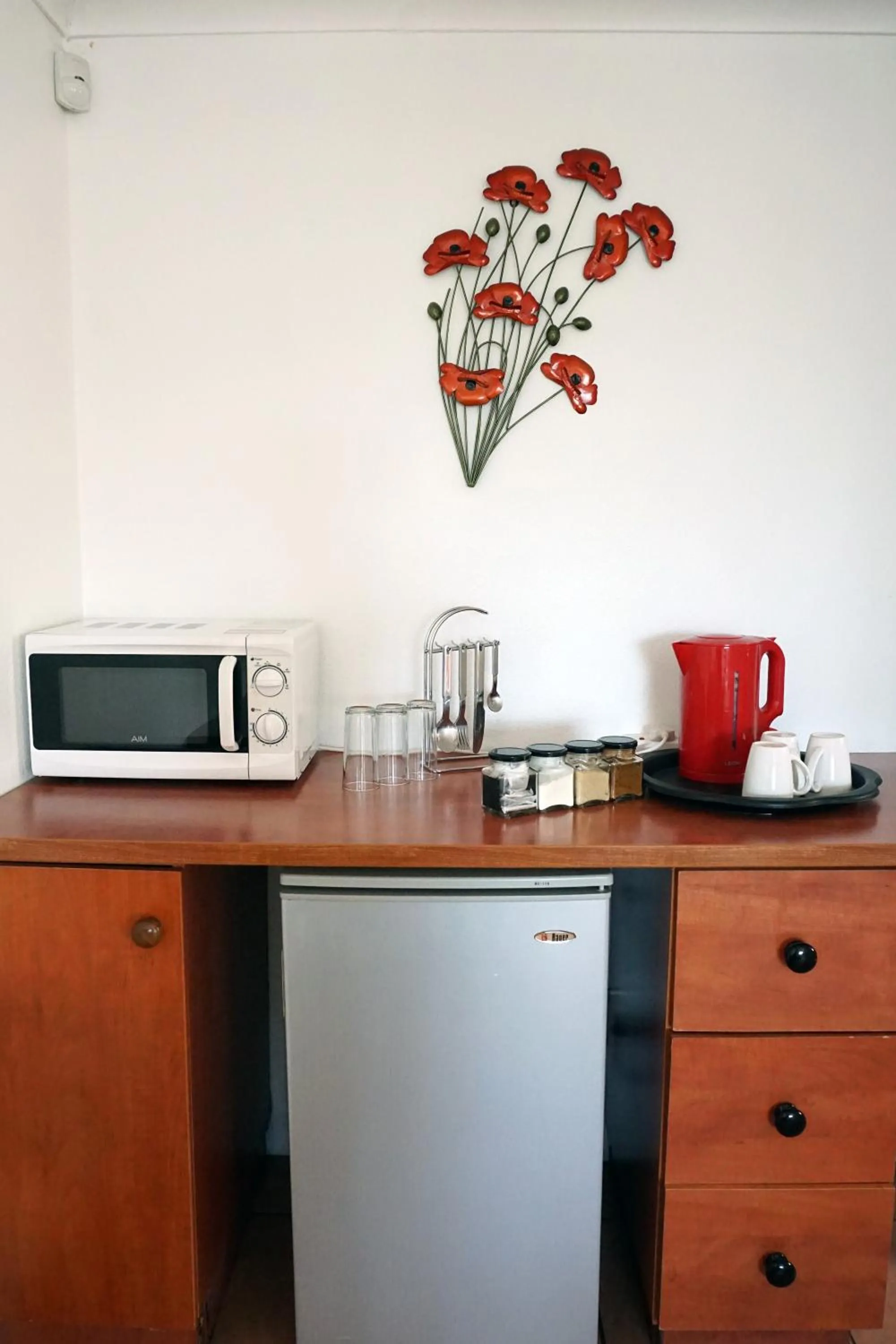 Kitchen or kitchenette in Sheba Rock Guesthouse