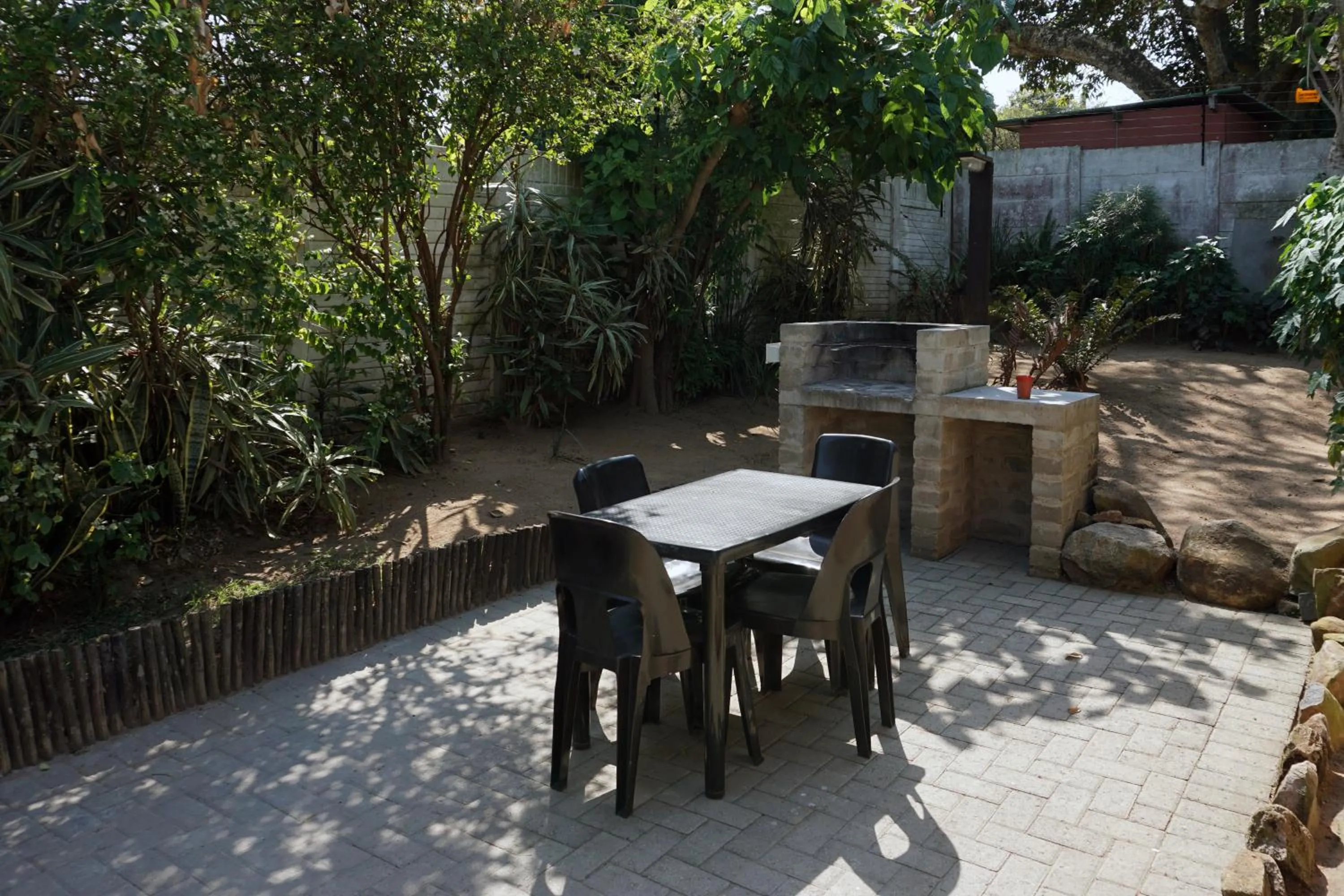 Patio in Sheba Rock Guesthouse