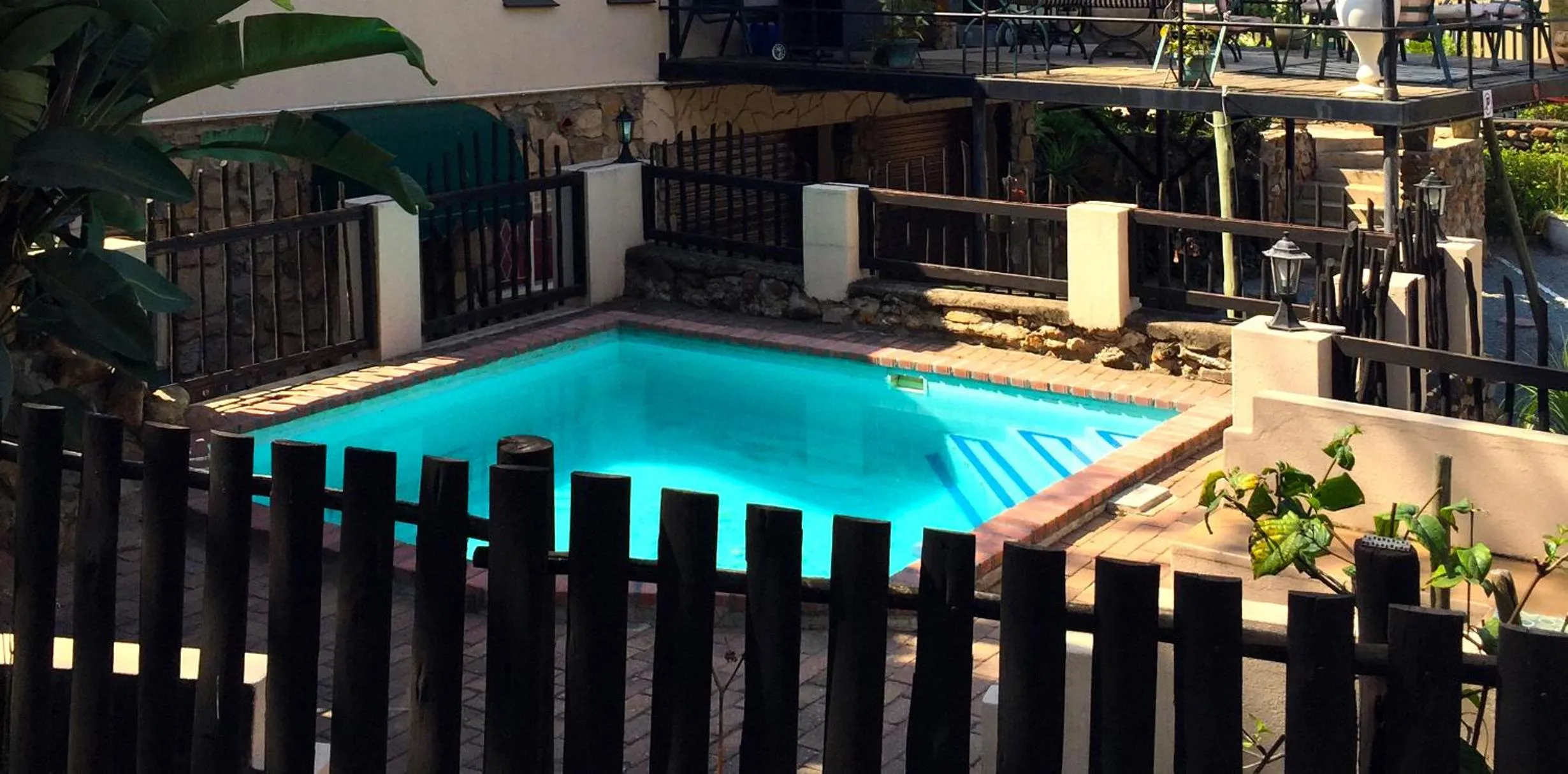 Swimming pool in Sheba Rock Guesthouse