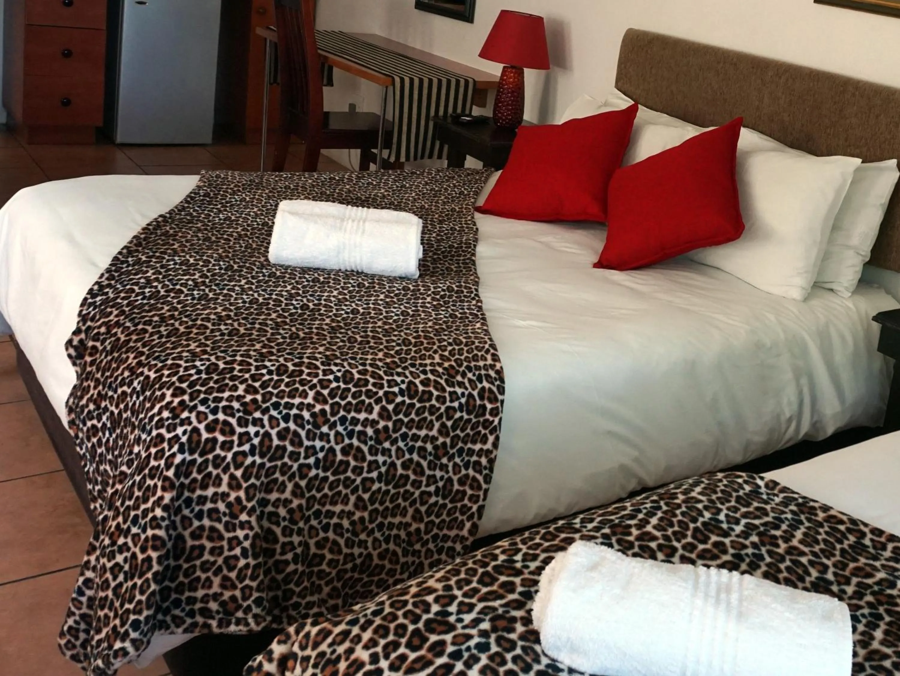 Bed in Sheba Rock Guesthouse