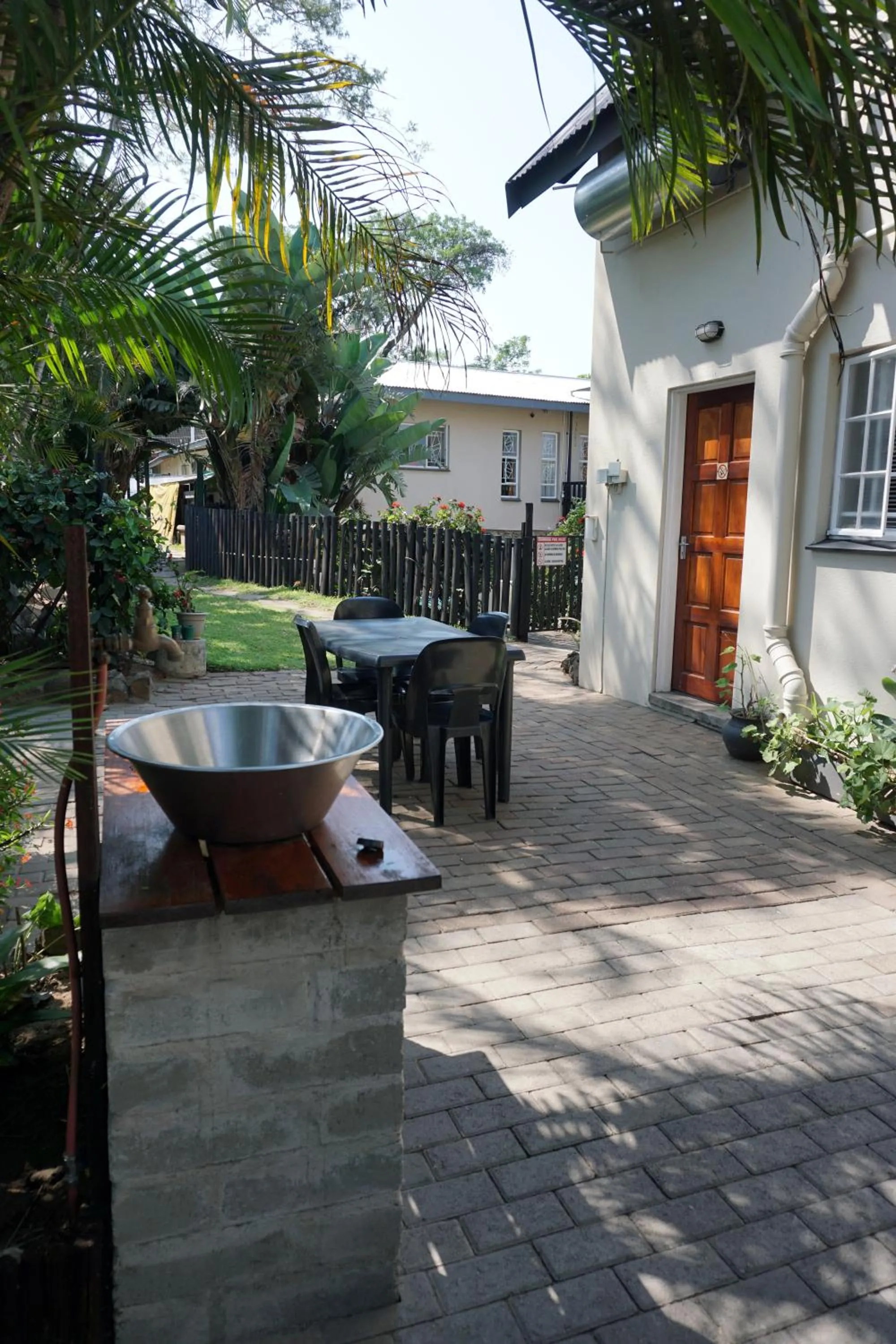 Patio in Sheba Rock Guesthouse