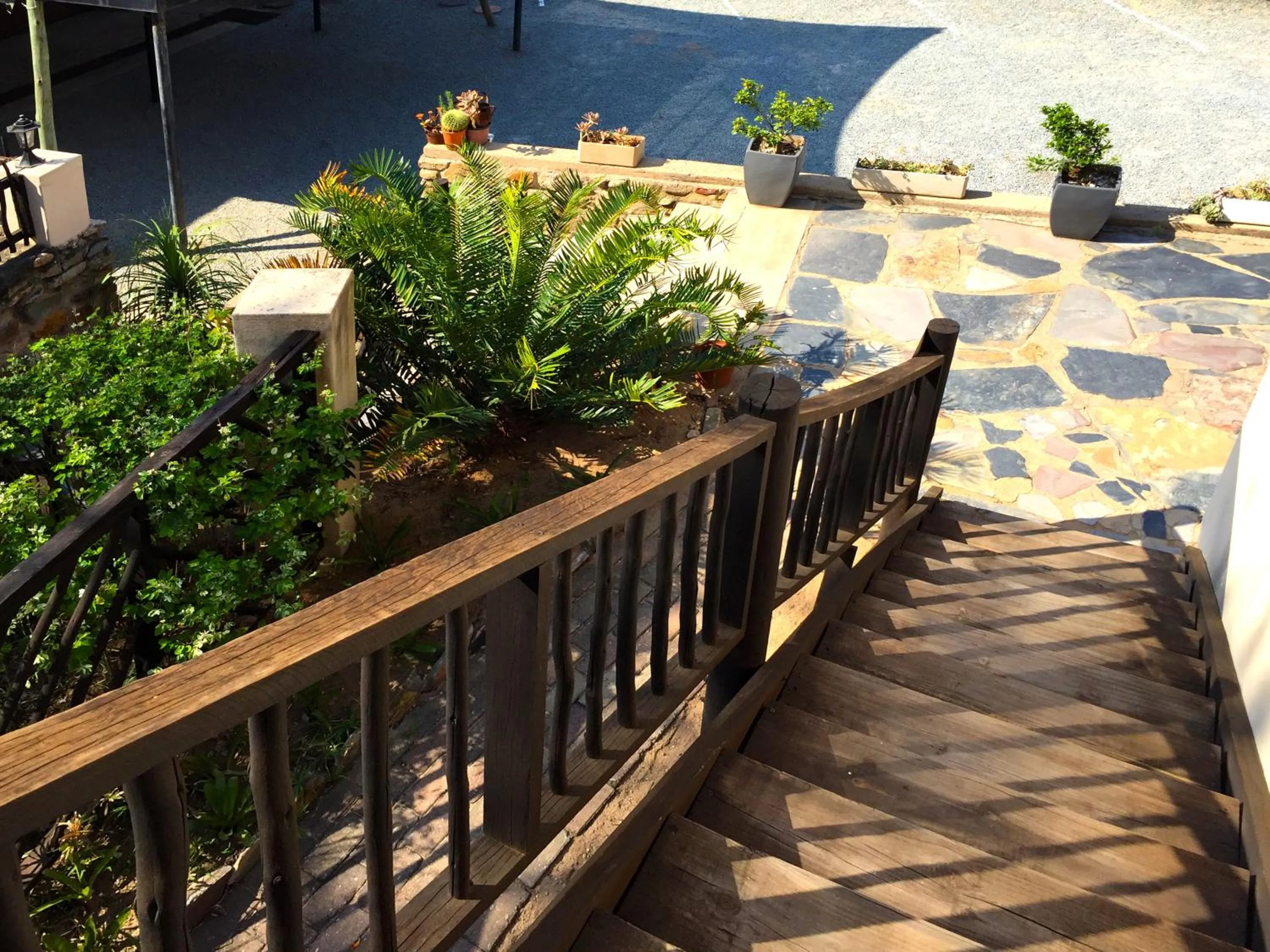 Decorative detail in Sheba Rock Guesthouse