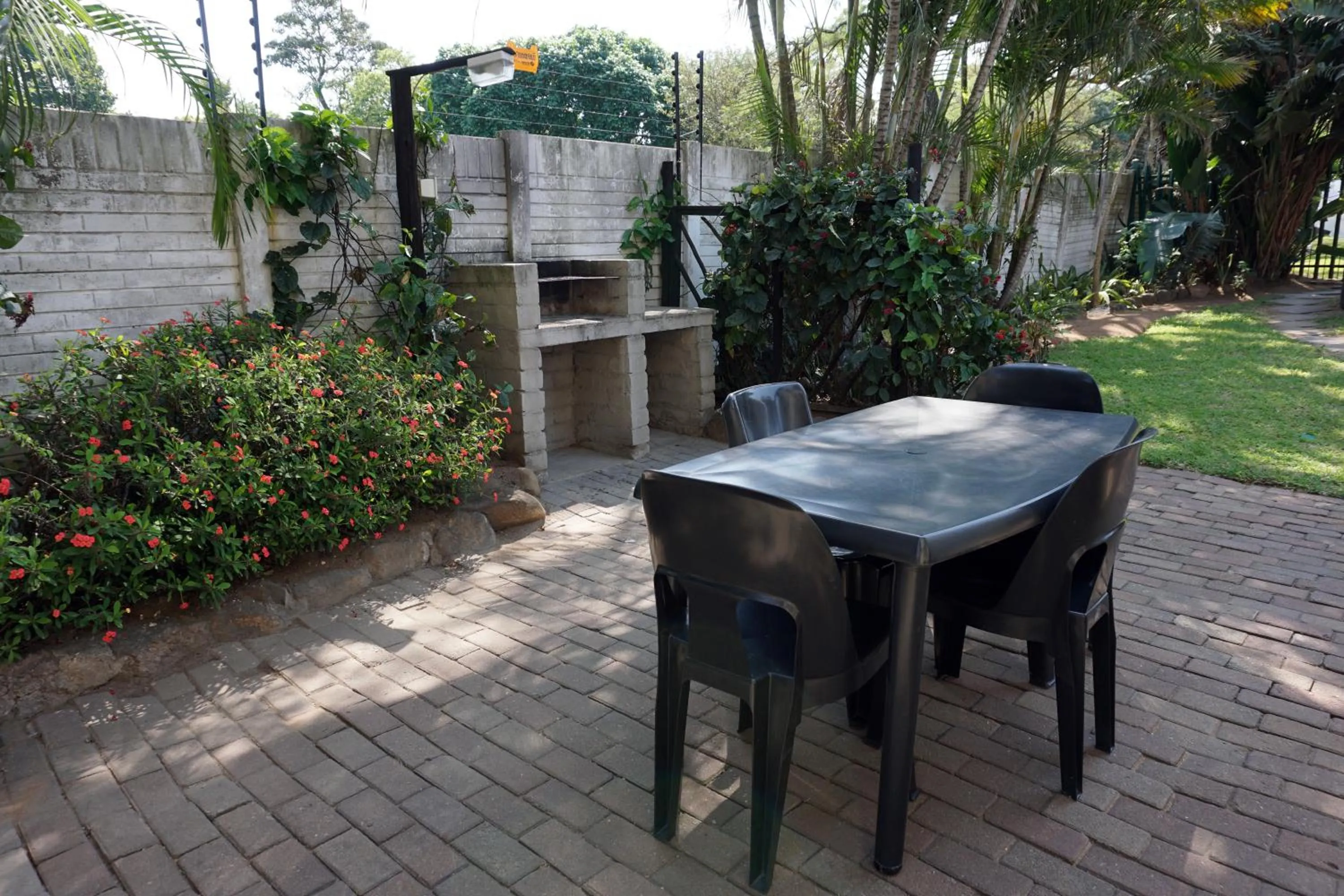 BBQ facilities in Sheba Rock Guesthouse