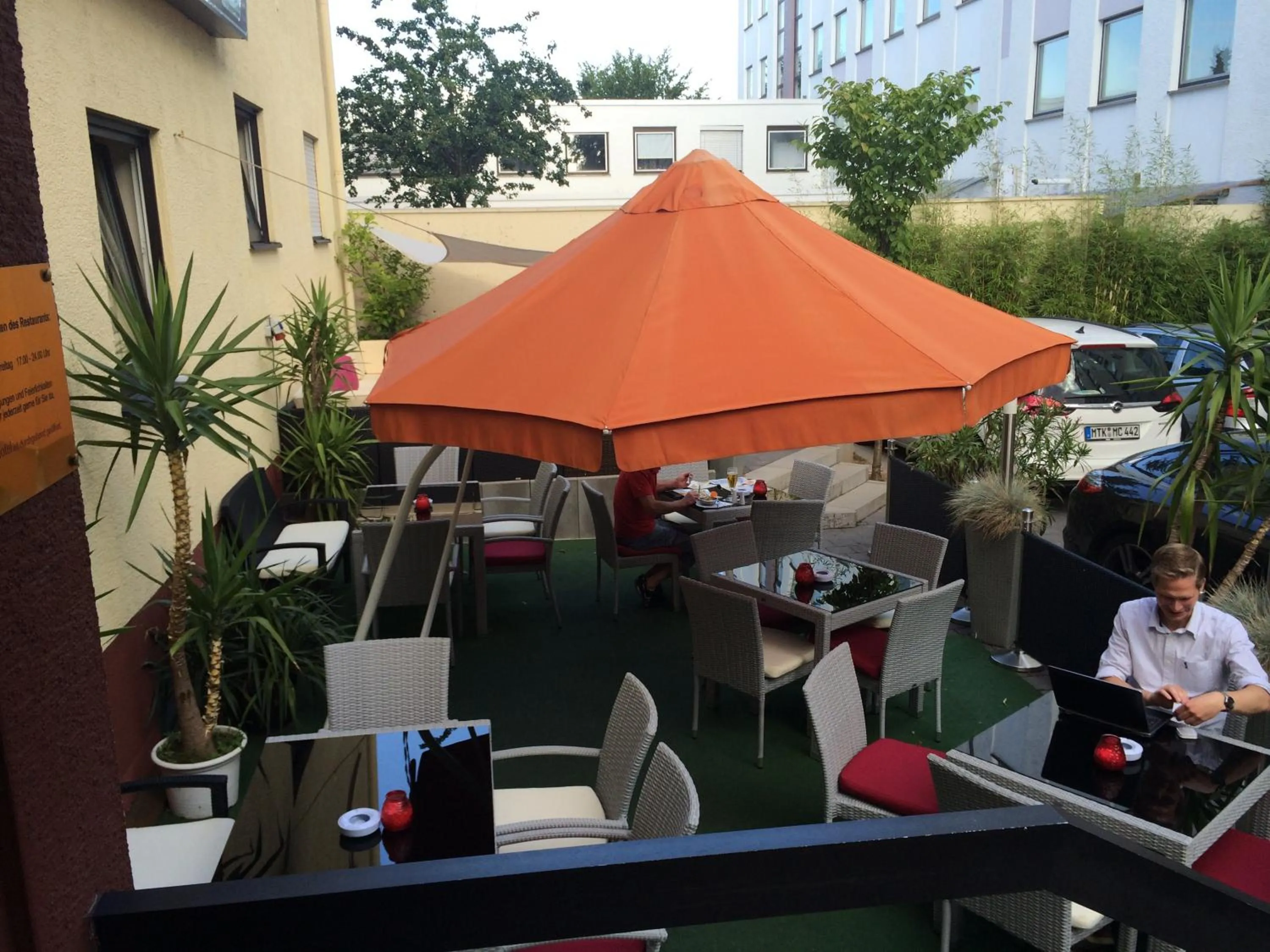 Restaurant/places to eat in Hotel Zum Rosengarten