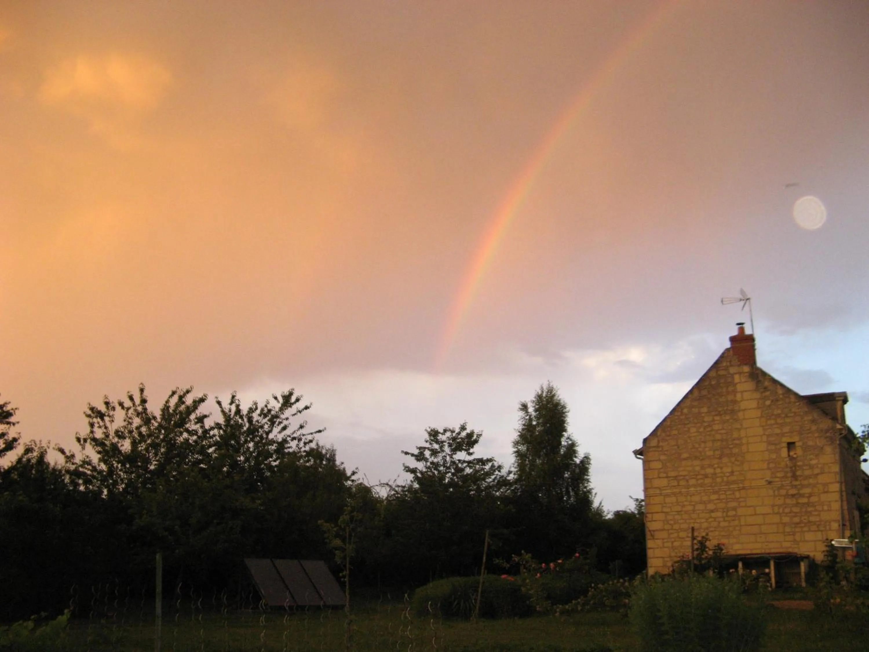 Sunset in La Balastière